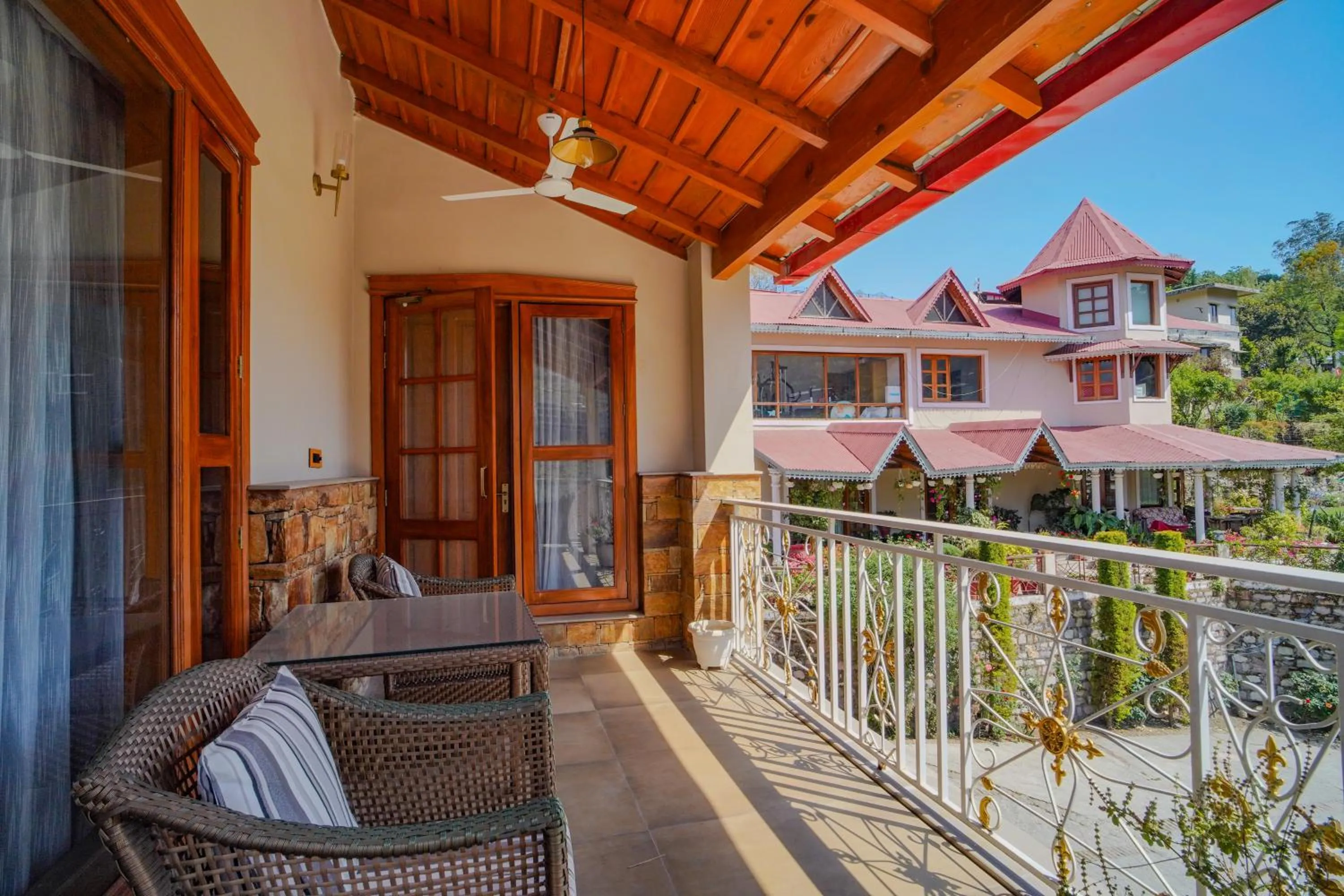 Property building in Neelesh Inn- A Luxury Lake View Hotel- 20 kms from Nainital