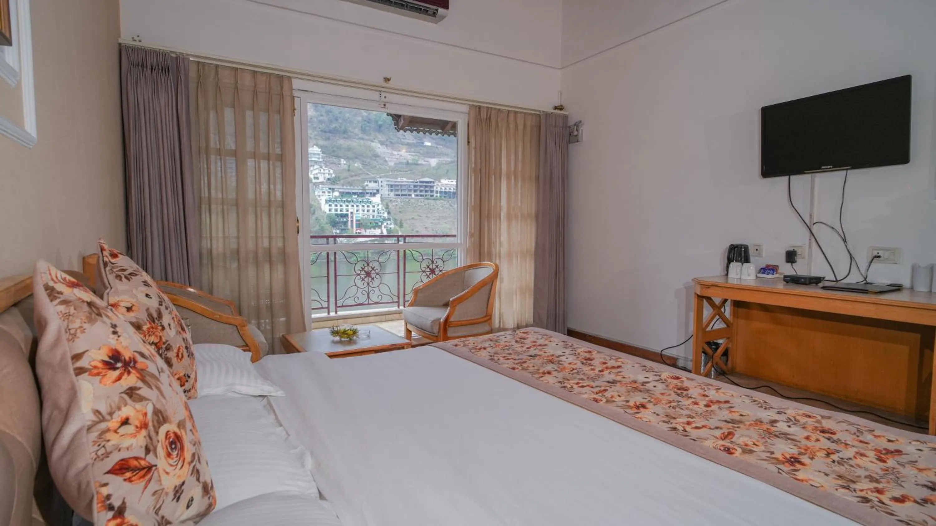 View (from property/room) in Neelesh Inn- A Luxury Lake View Hotel- 20 kms from Nainital