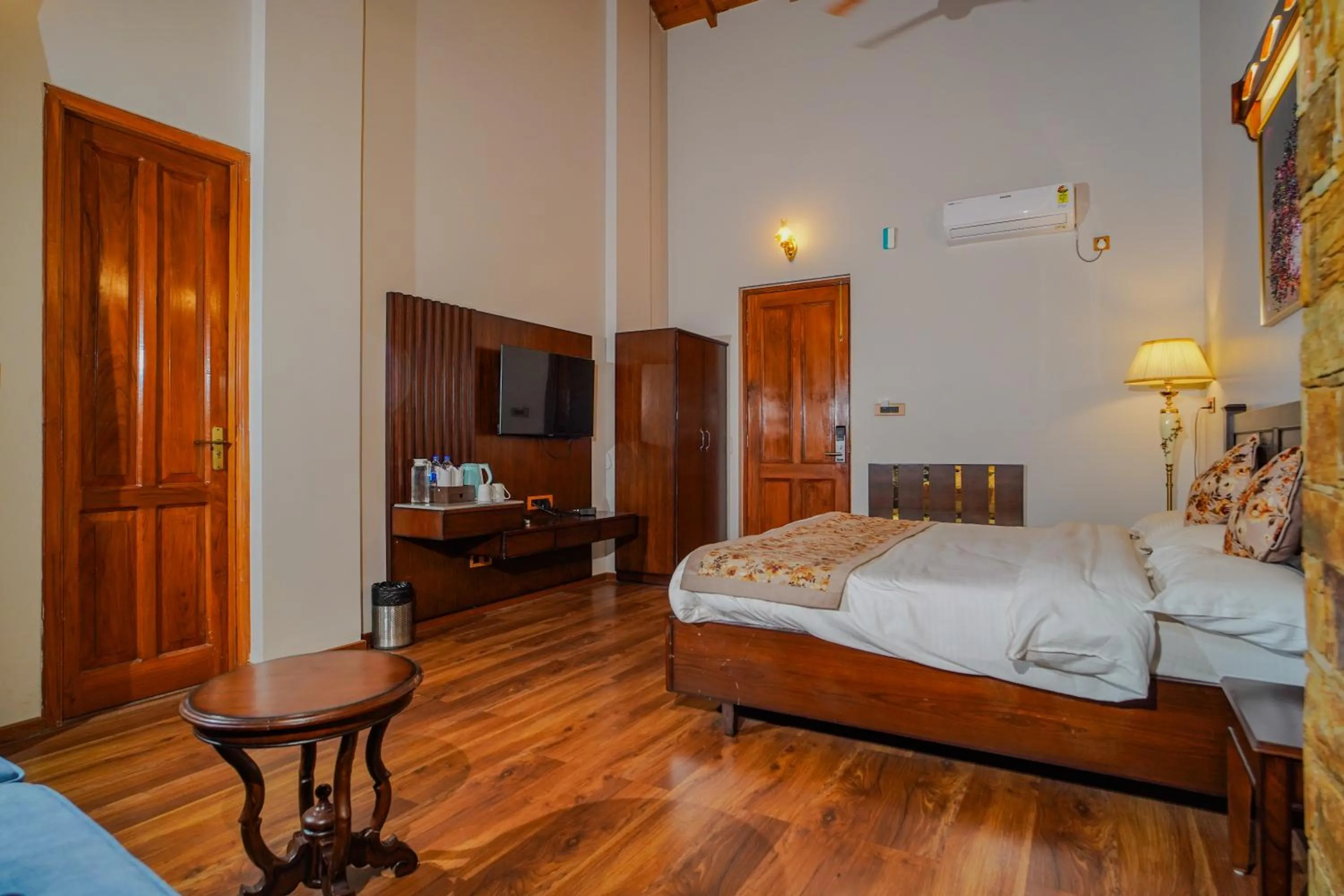 Seating area in Neelesh Inn- A Luxury Lake View Hotel- 20 kms from Nainital