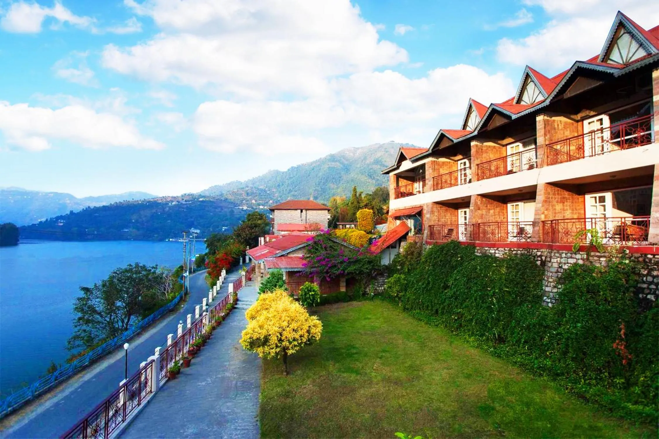 Facade/entrance in Neelesh Inn- A Luxury Lake View Hotel- 20 kms from Nainital