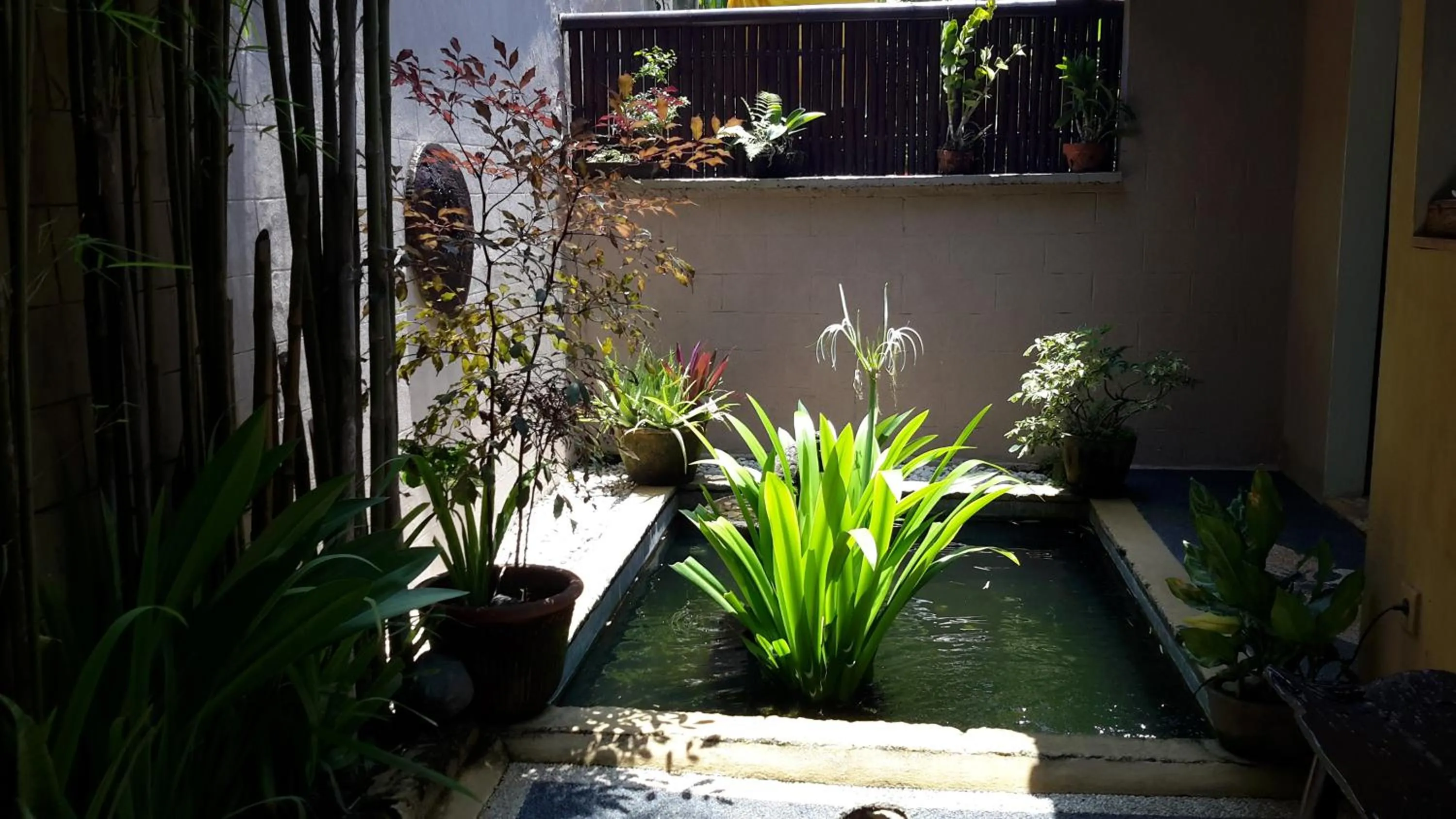 Decorative detail in Villa Plawa Asri