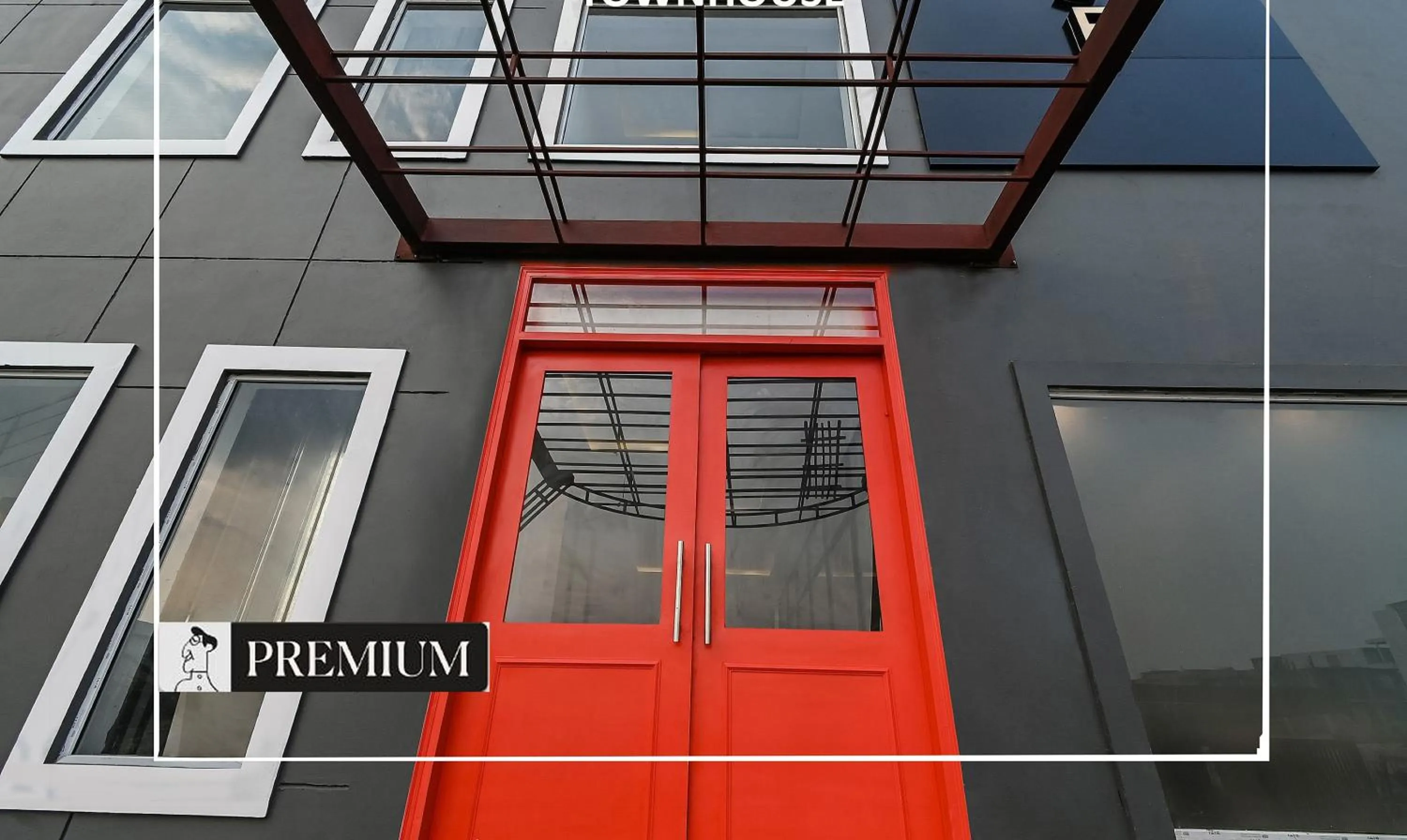 Facade/entrance in Townhouse D- Knowledge Park III