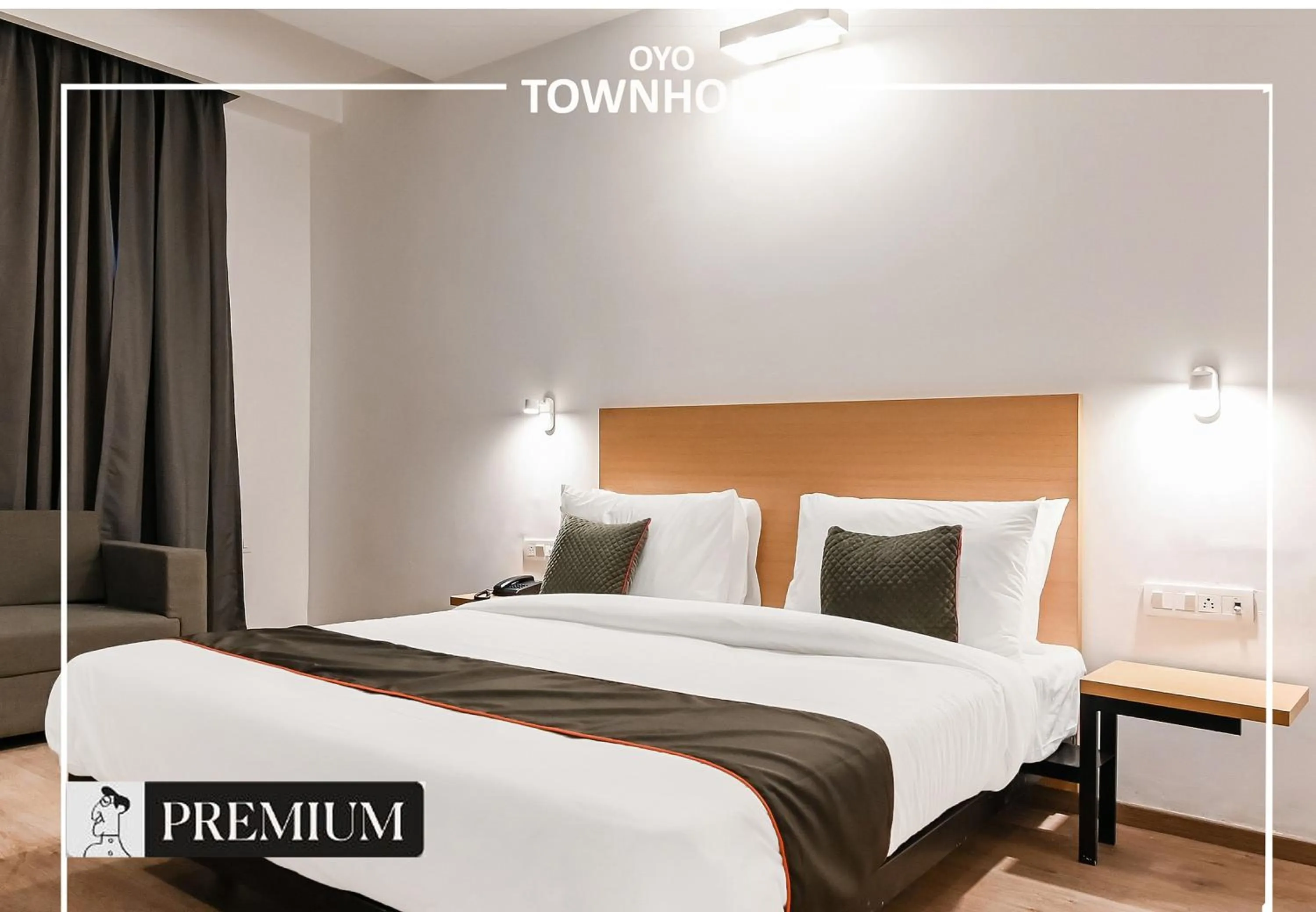 Bedroom, Bed in Townhouse D- Knowledge Park III