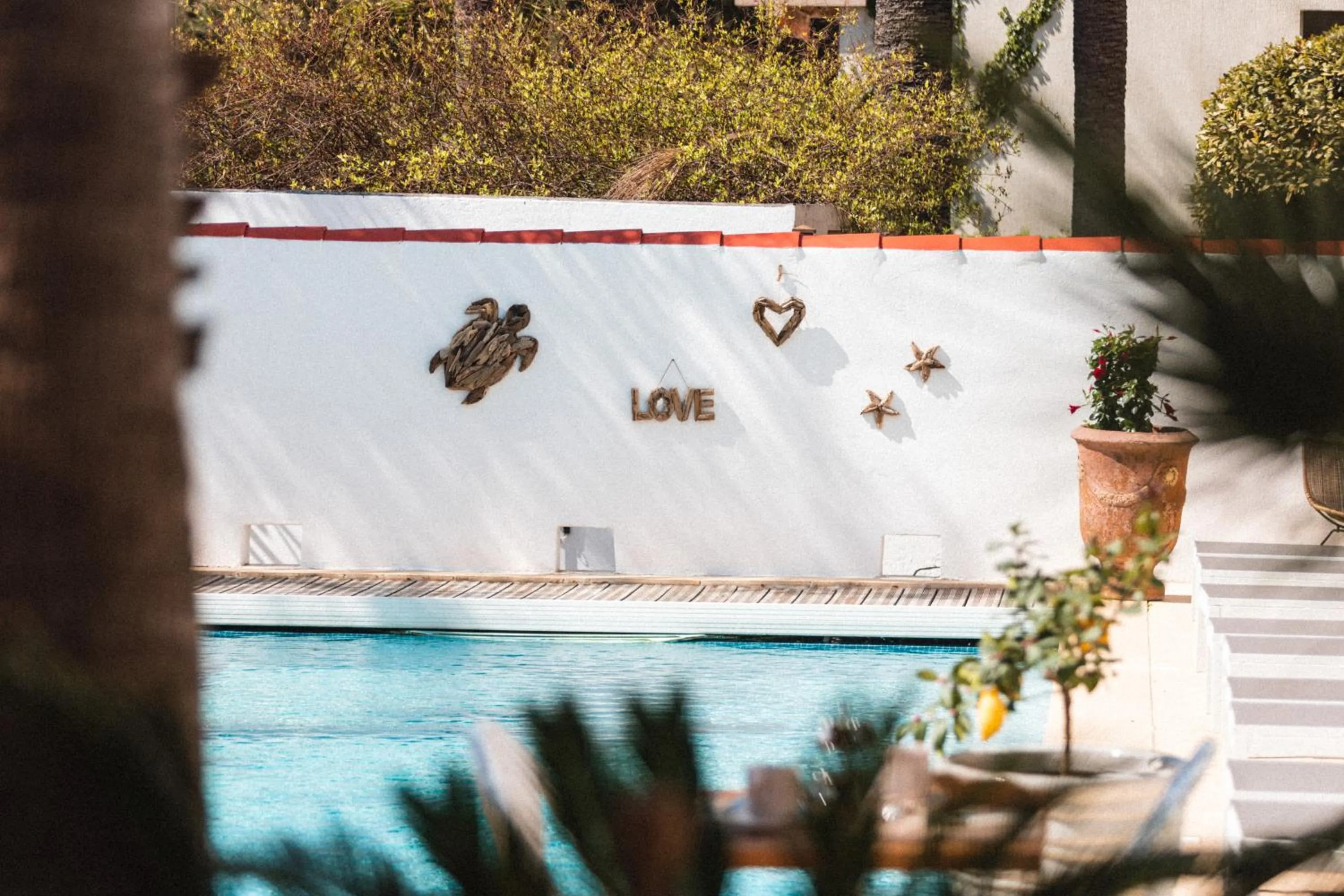 Swimming pool in Hôtel La Villa Juan Beach