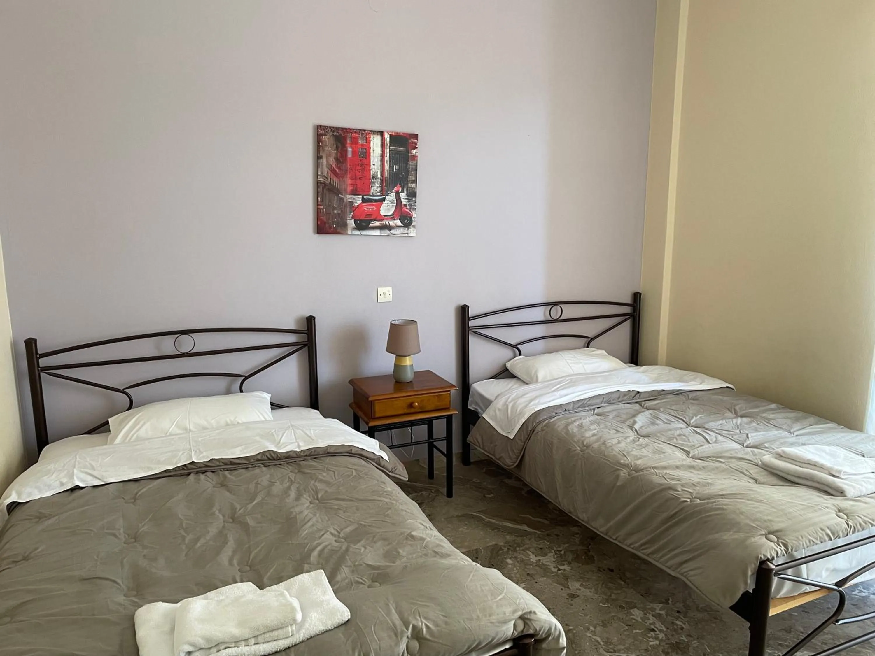 Bedroom, Bed in Finikas