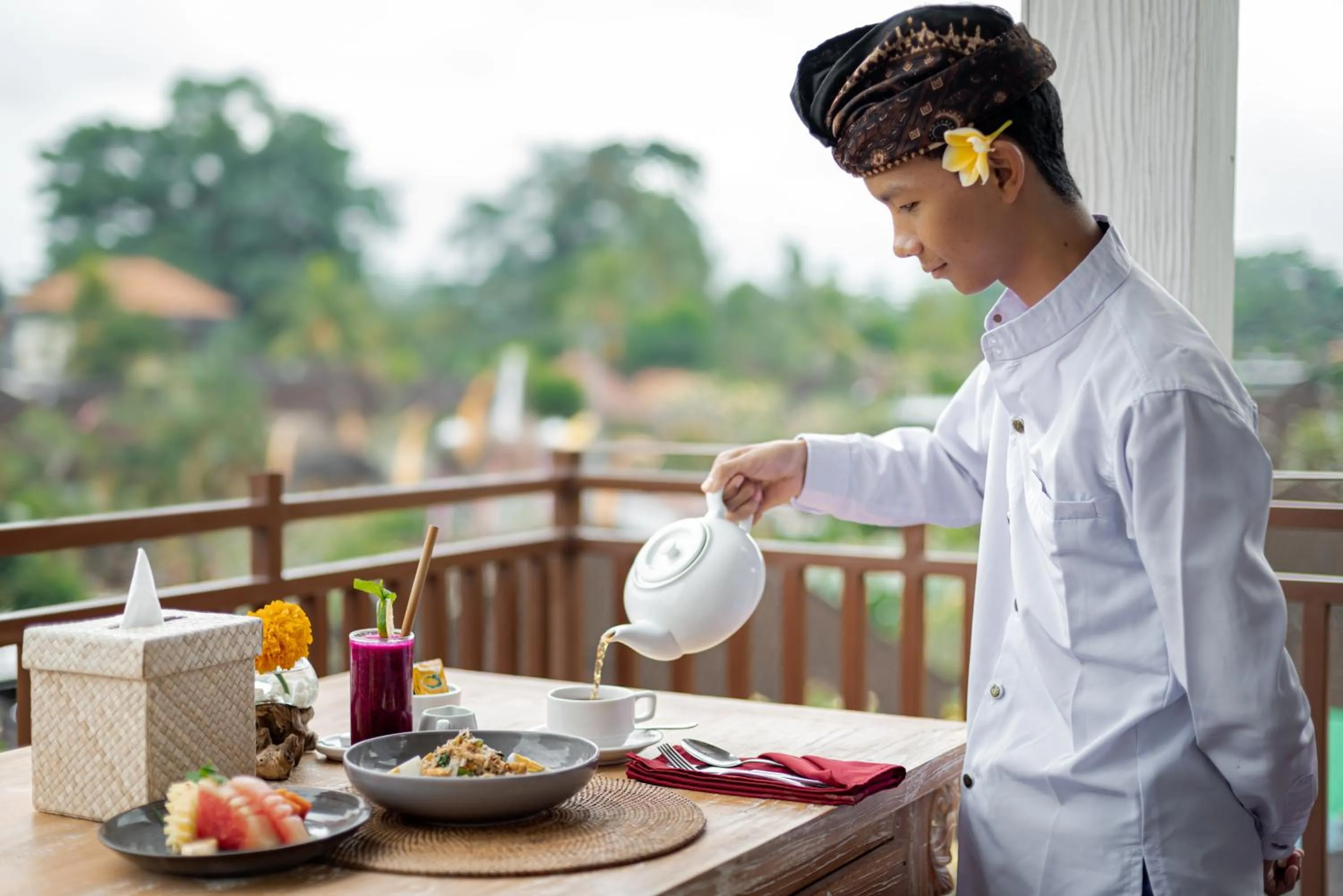 Staff in Santosha Place