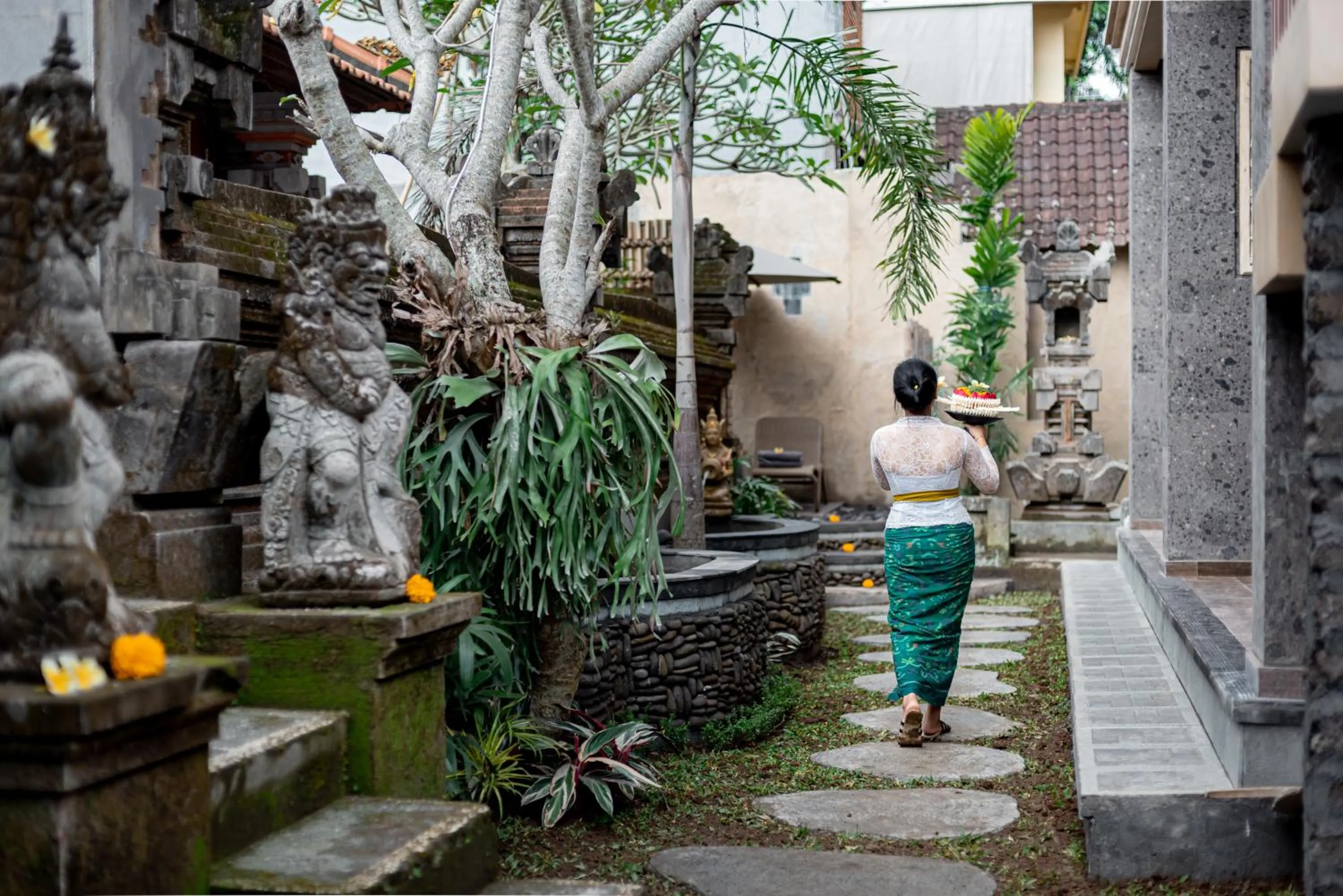 People in Santosha Place