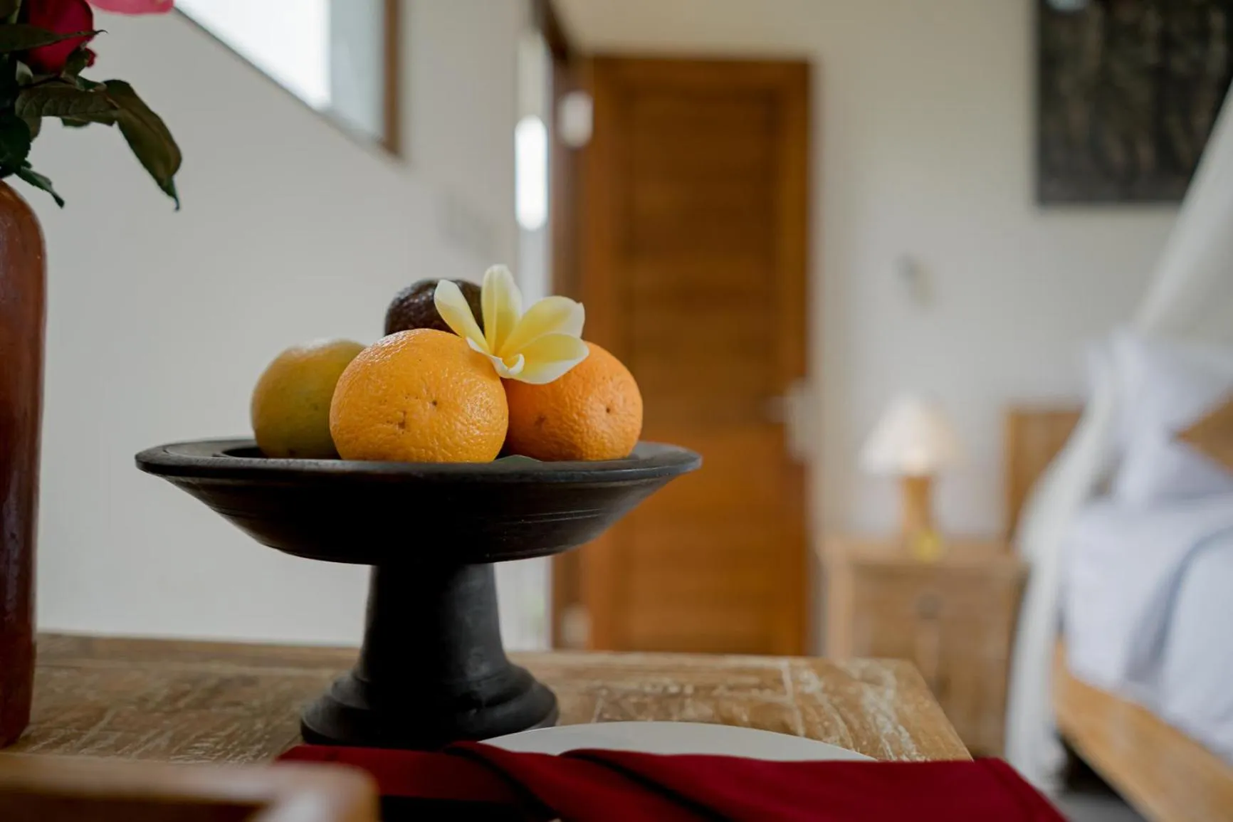 Food, Bed in Santosha Place