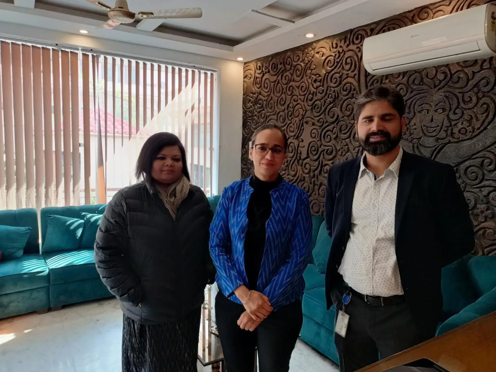 Lobby or reception in HOTEL HAIFA