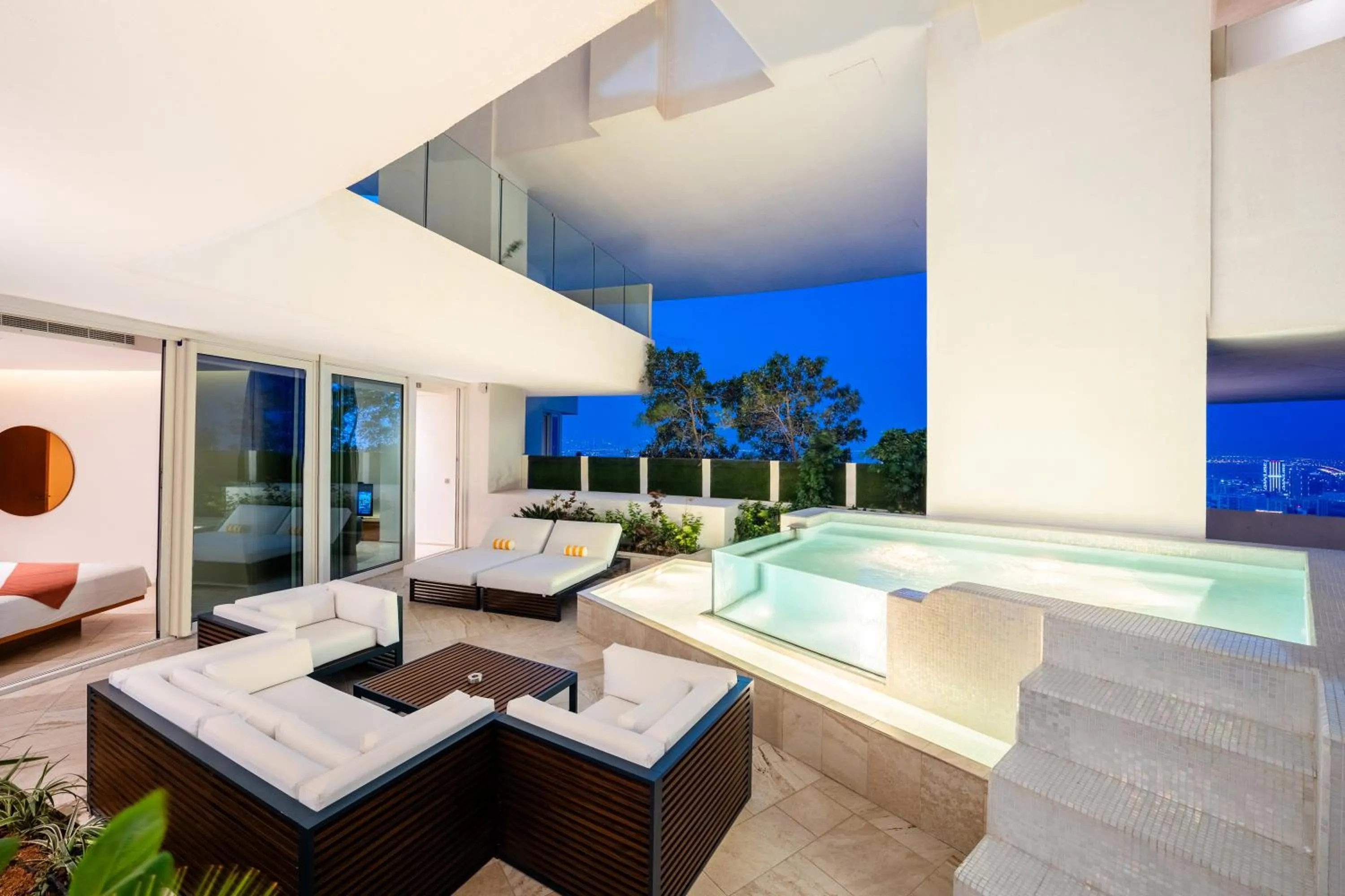 Seating area in FIVE Jumeirah Village