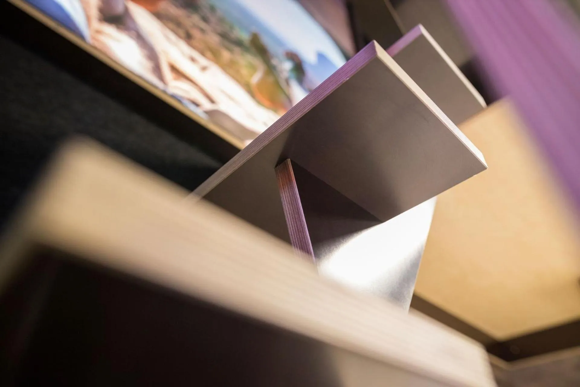 Decorative detail in BoxHotel Hannover