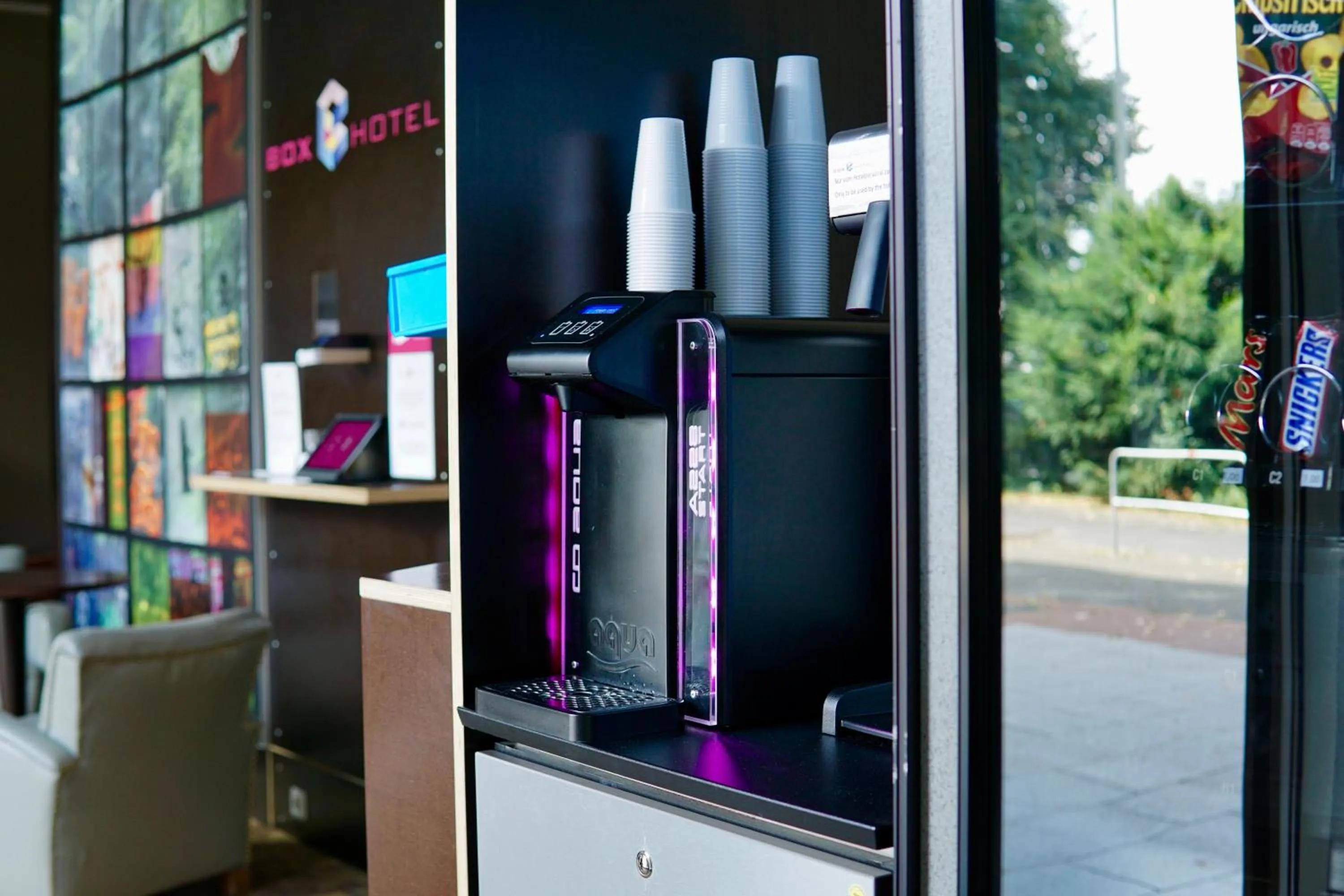 Decorative detail in BoxHotel Hannover