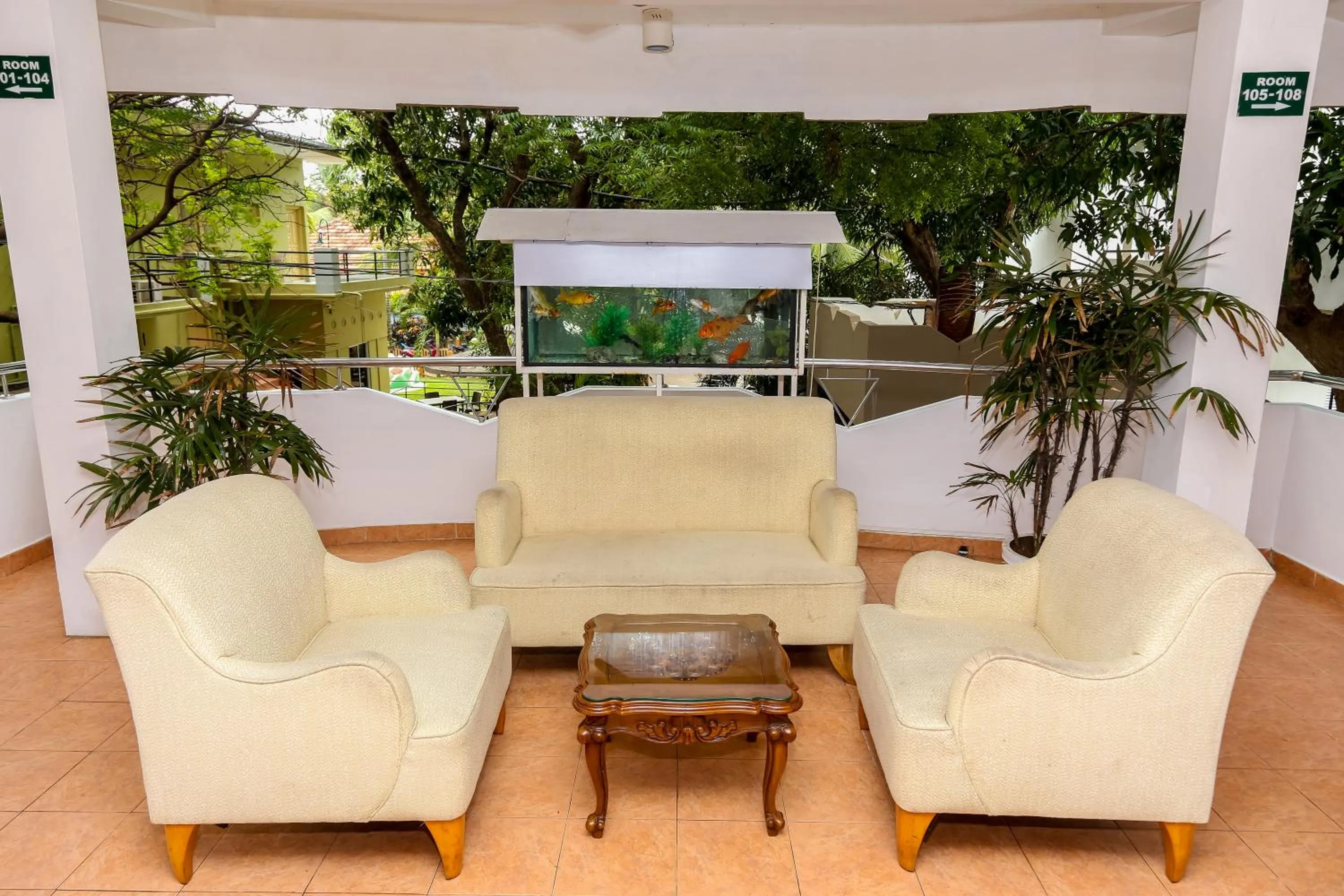 Lobby or reception in Green Grass Hotel & Restaurant