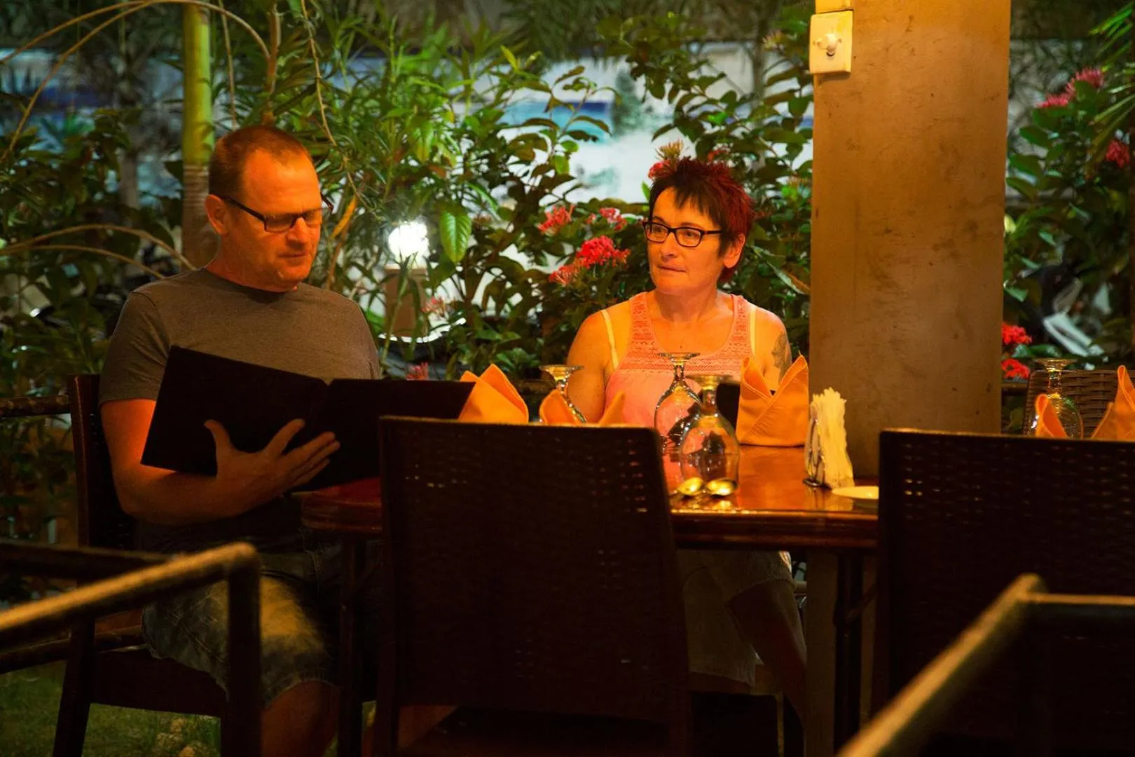 Dining area in Green Grass Hotel & Restaurant