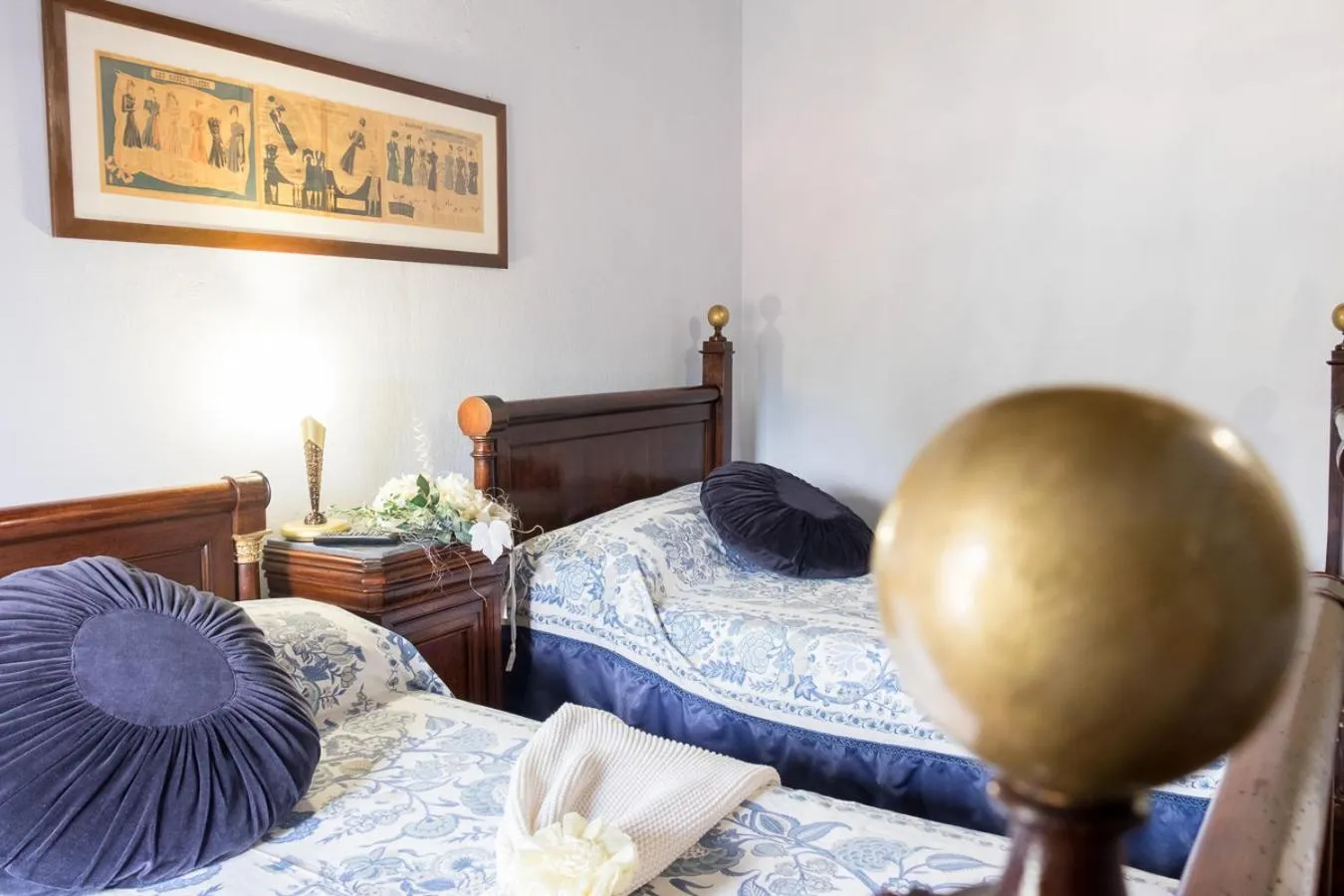 Bed in Villa Rambaudi