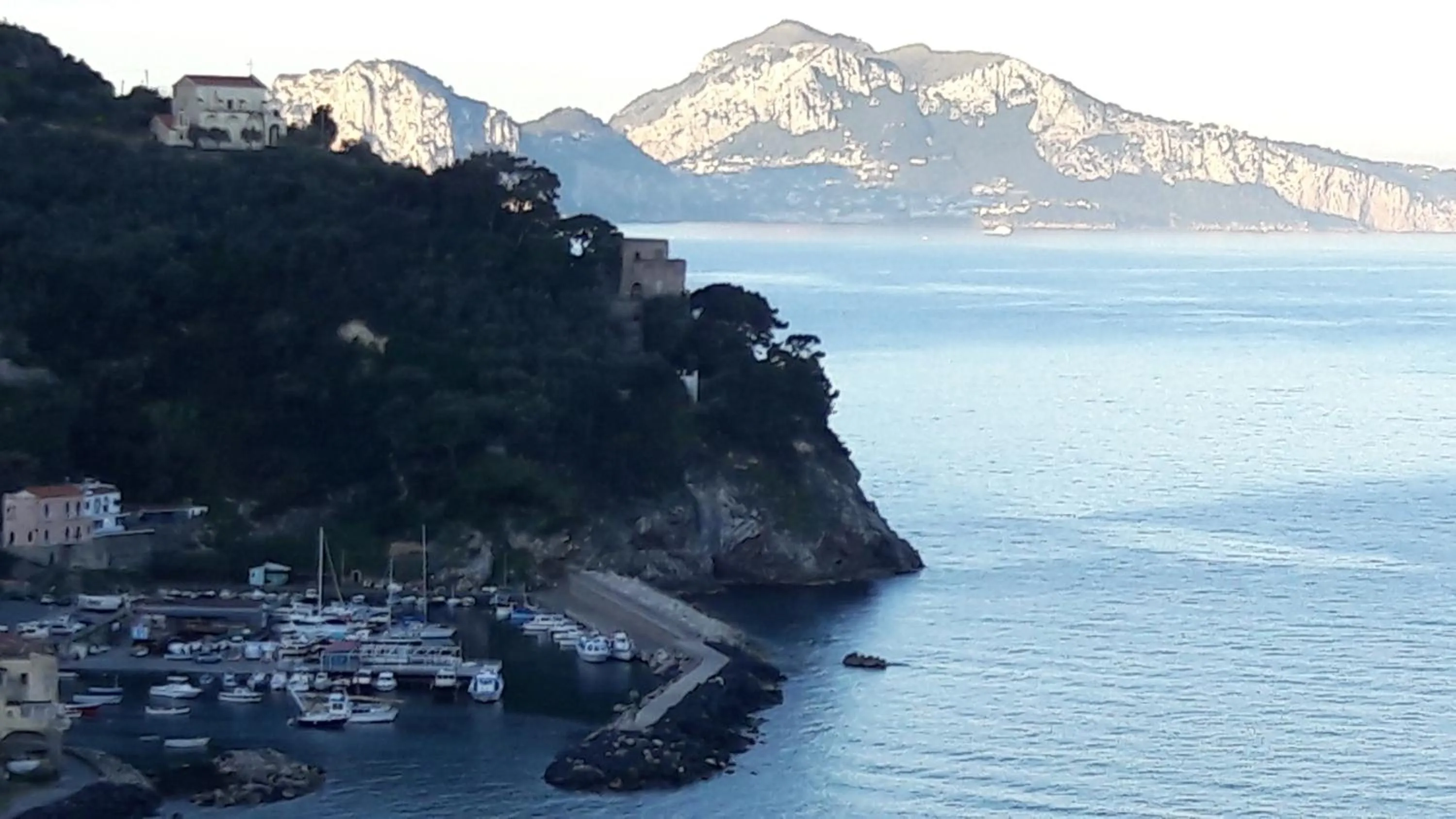 Sea view in Agriturismo La Lobra