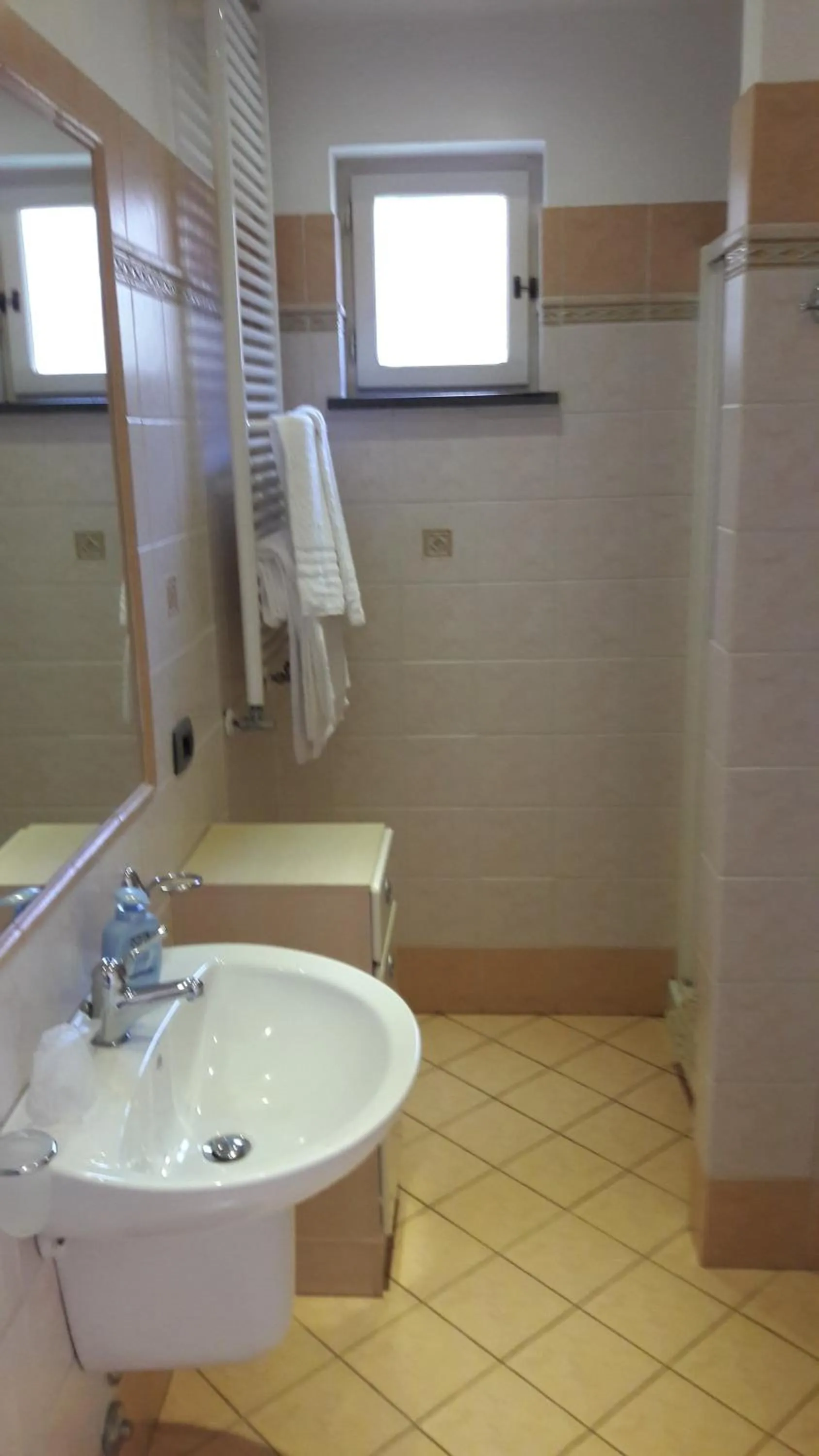 Bathroom in Agriturismo La Lobra