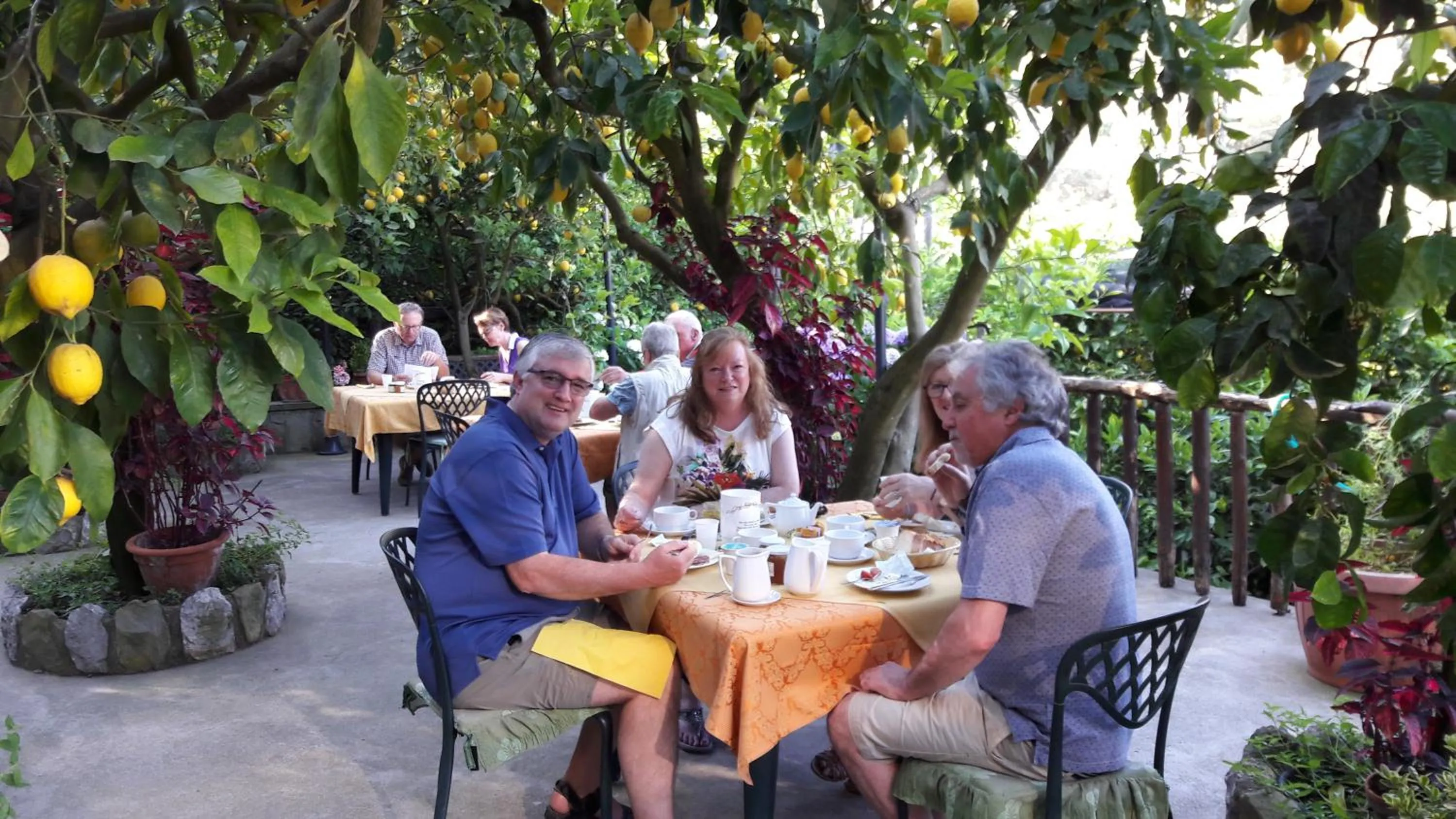 Garden in Agriturismo La Lobra