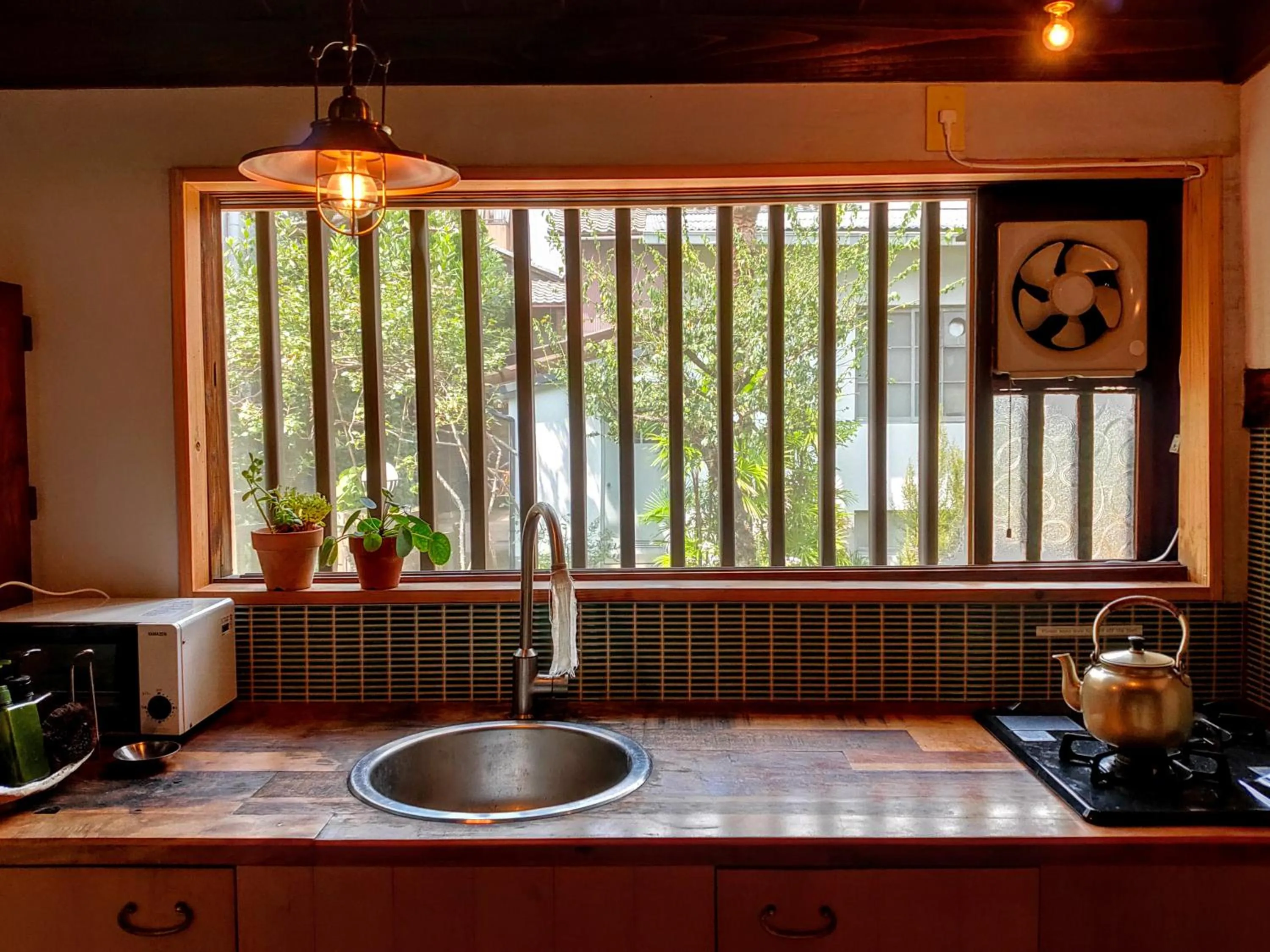 Kitchen or kitchenette in Guest House Kobako