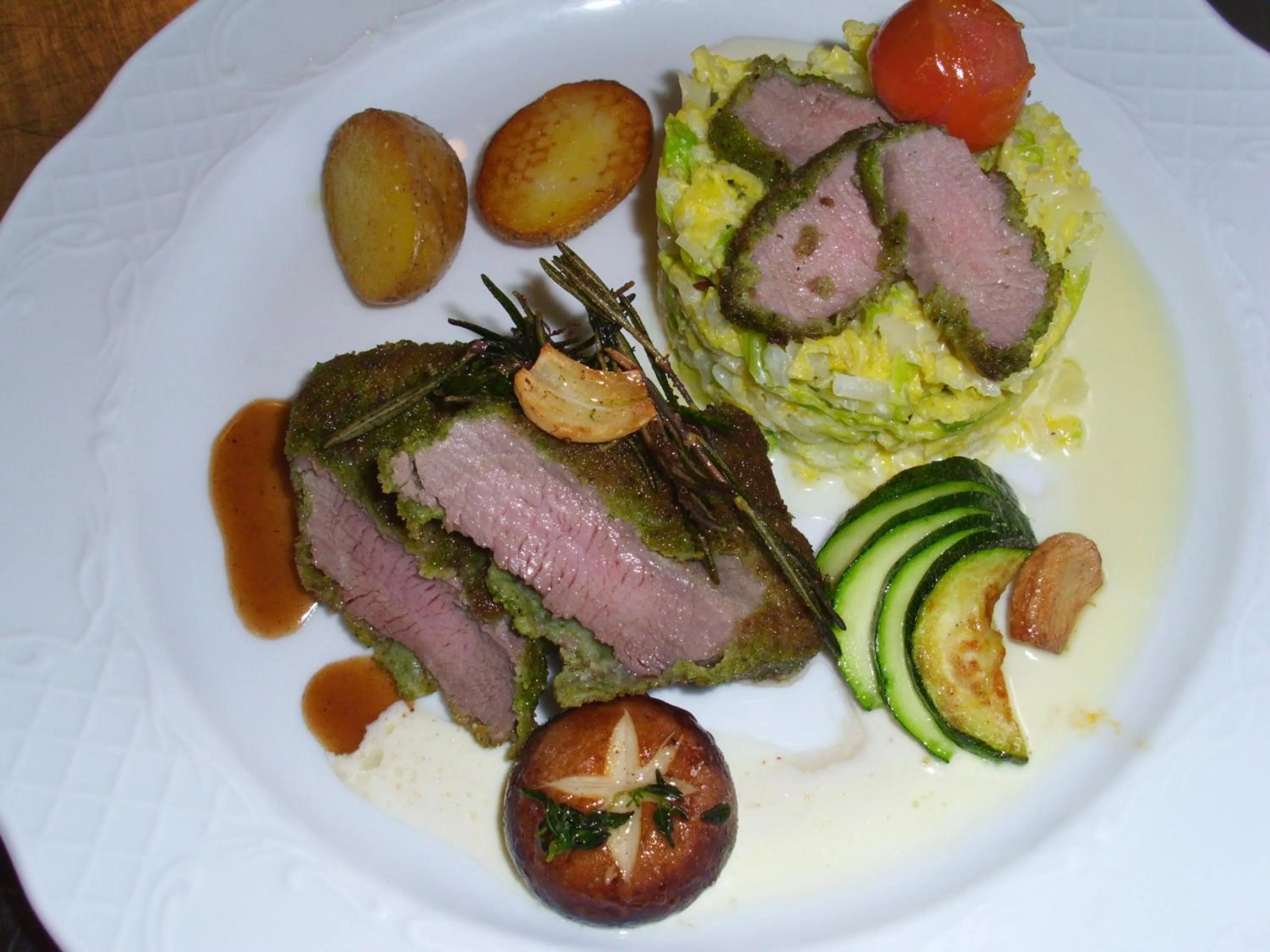 Food close-up in Landhotel Gemeindeschänke