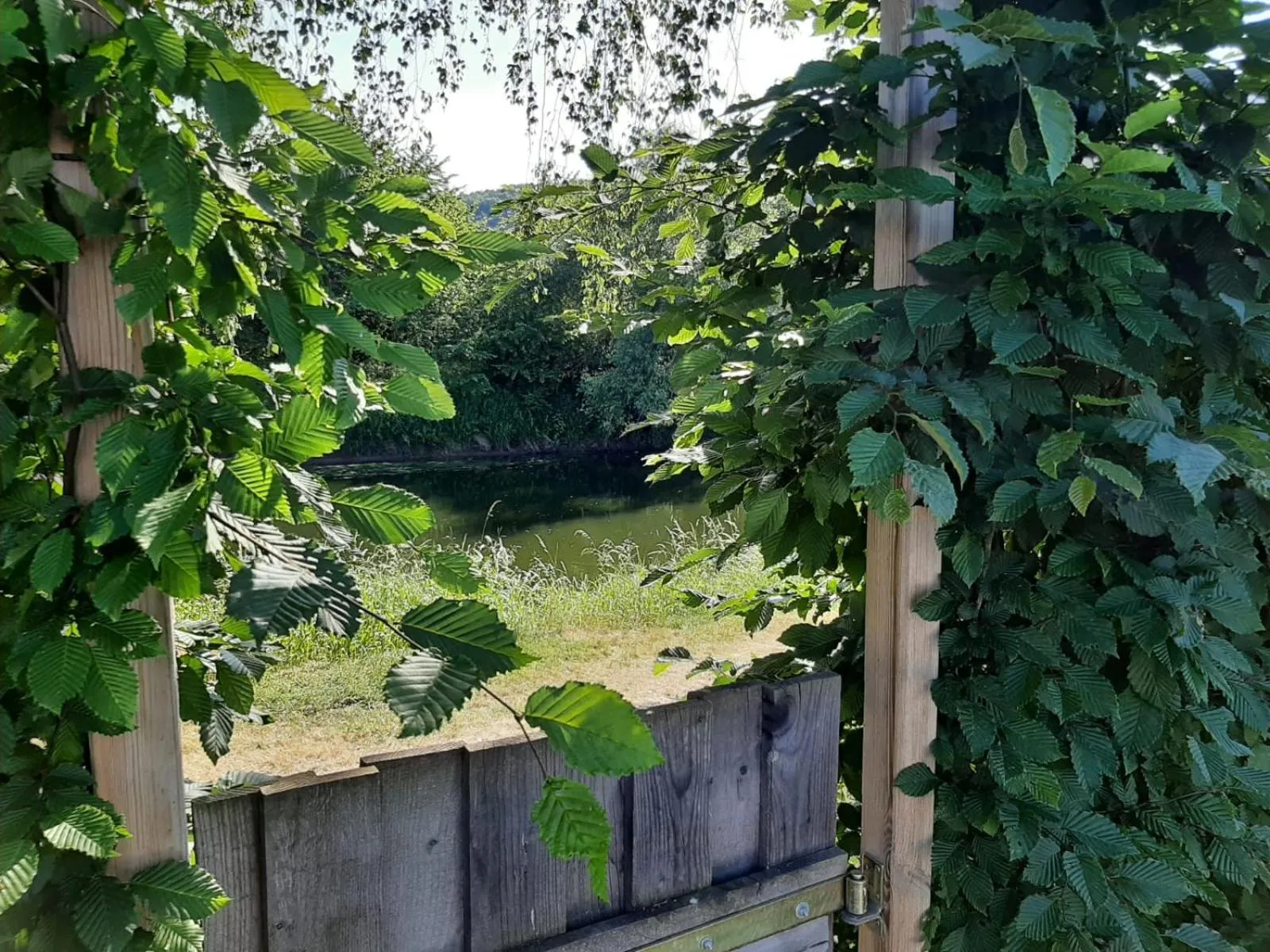 River view in Landhotel Gemeindeschänke