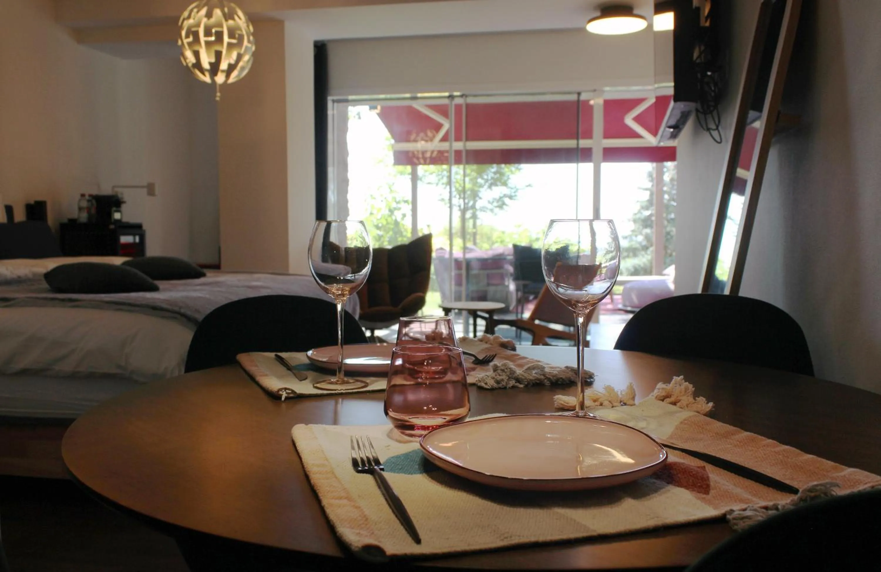 Bed in LA MAISON DE ROBINSON