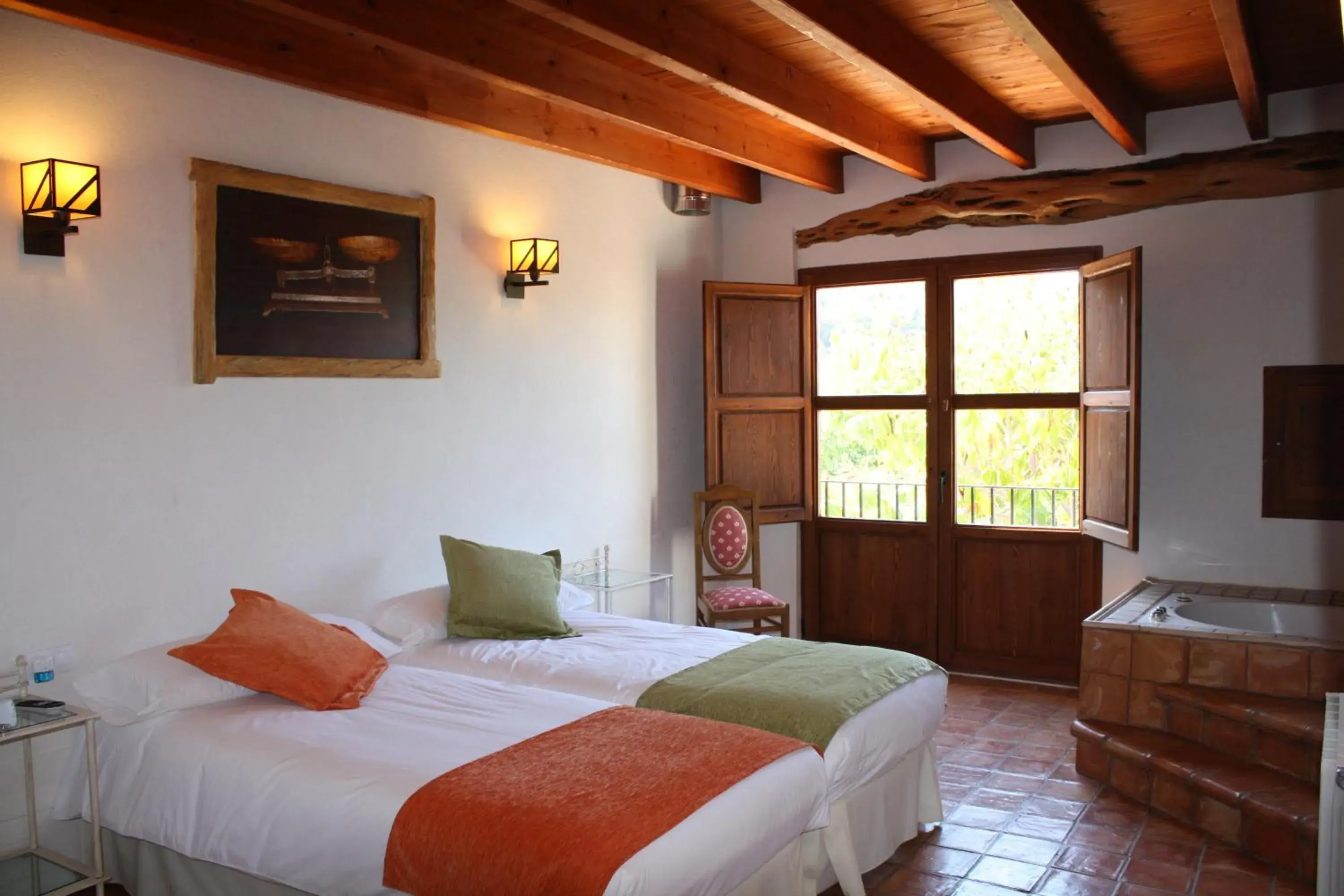 Superior Double or Twin Room in Agroturismo Can Pere Sord Superior Double or Twin Room in Agroturismo Can Pere Sord