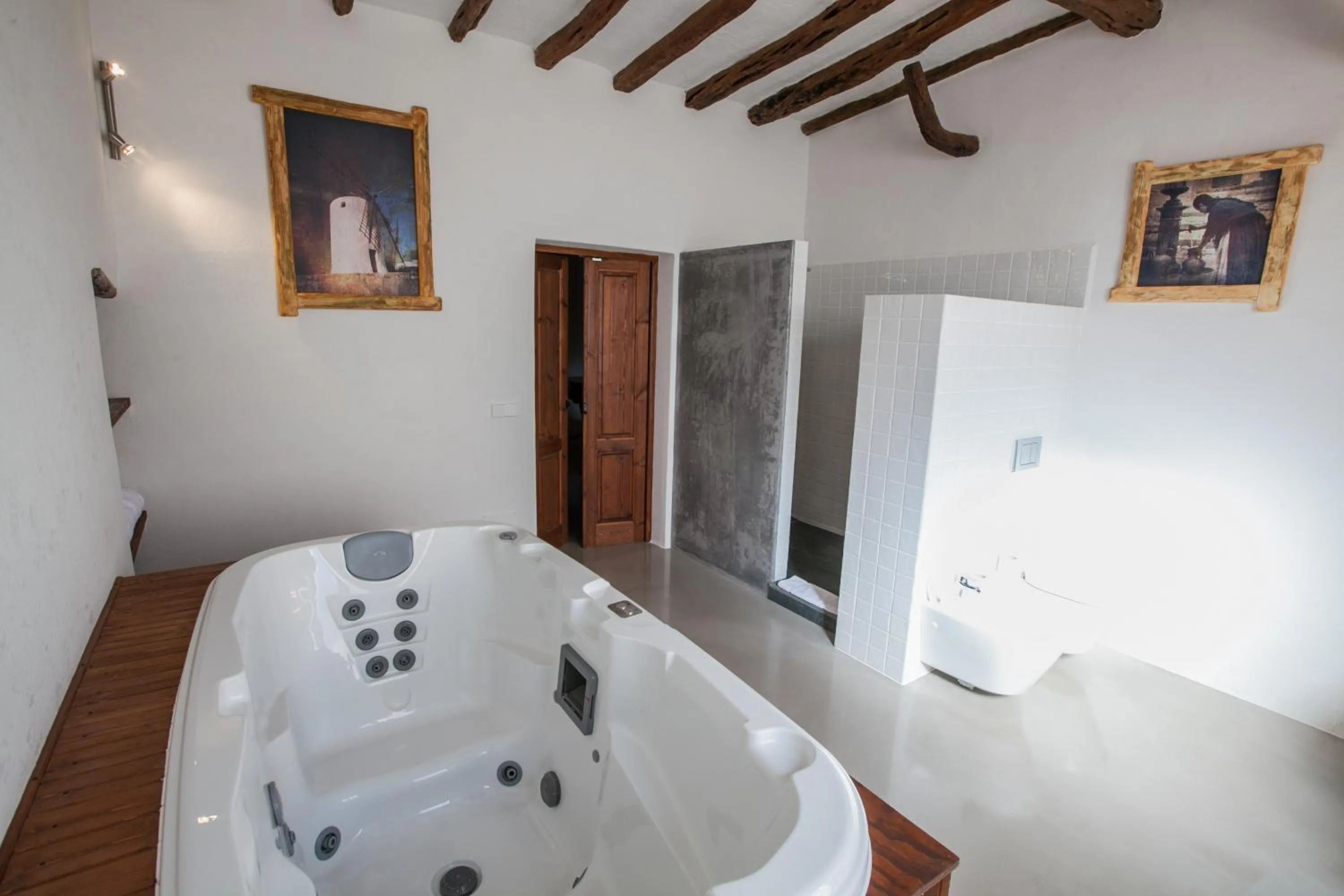 Bathroom in Agroturismo Can Pere Sord