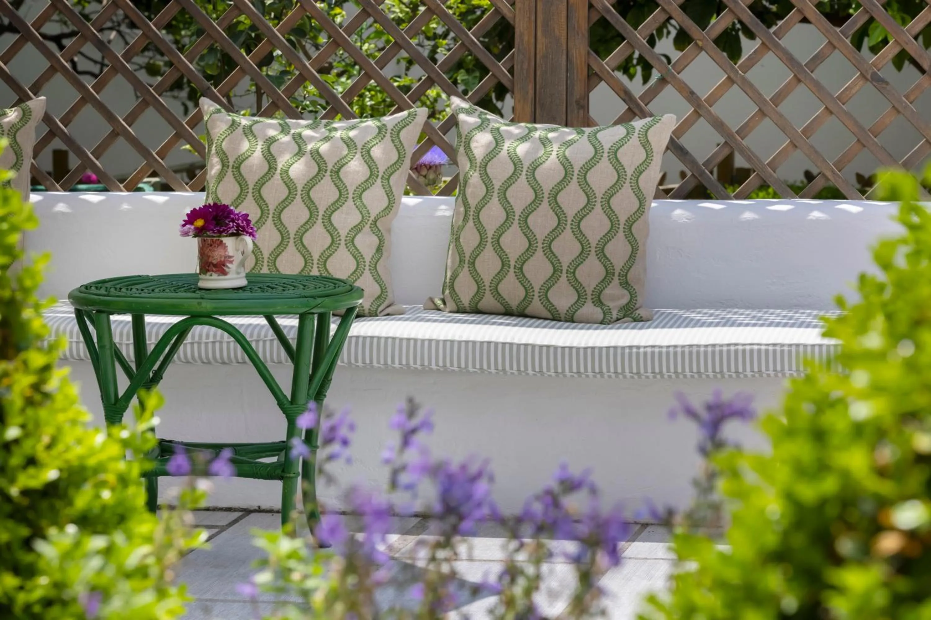 Garden in Kouneni Apartments