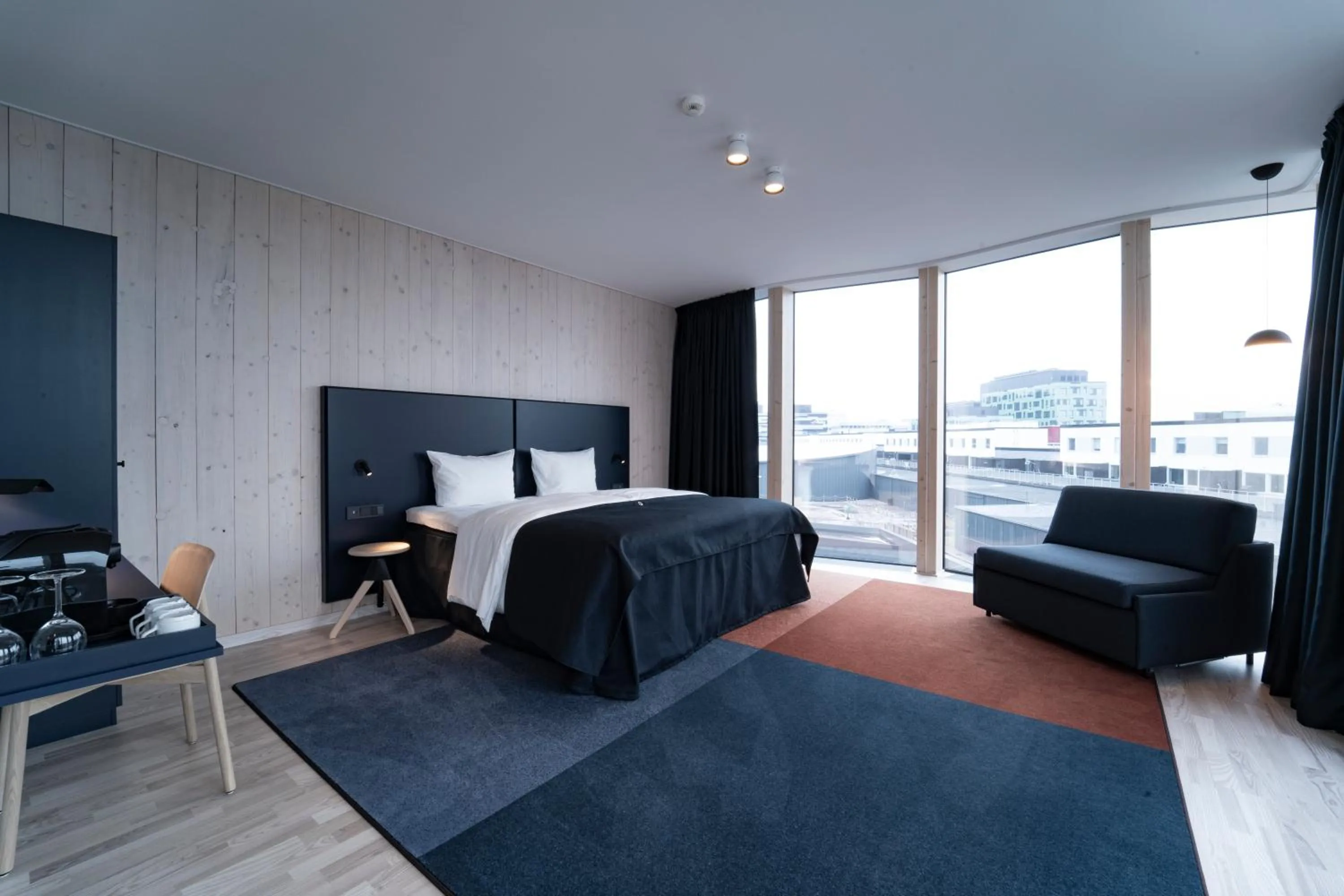 Bed in Quality Hotel Strawberry Arena