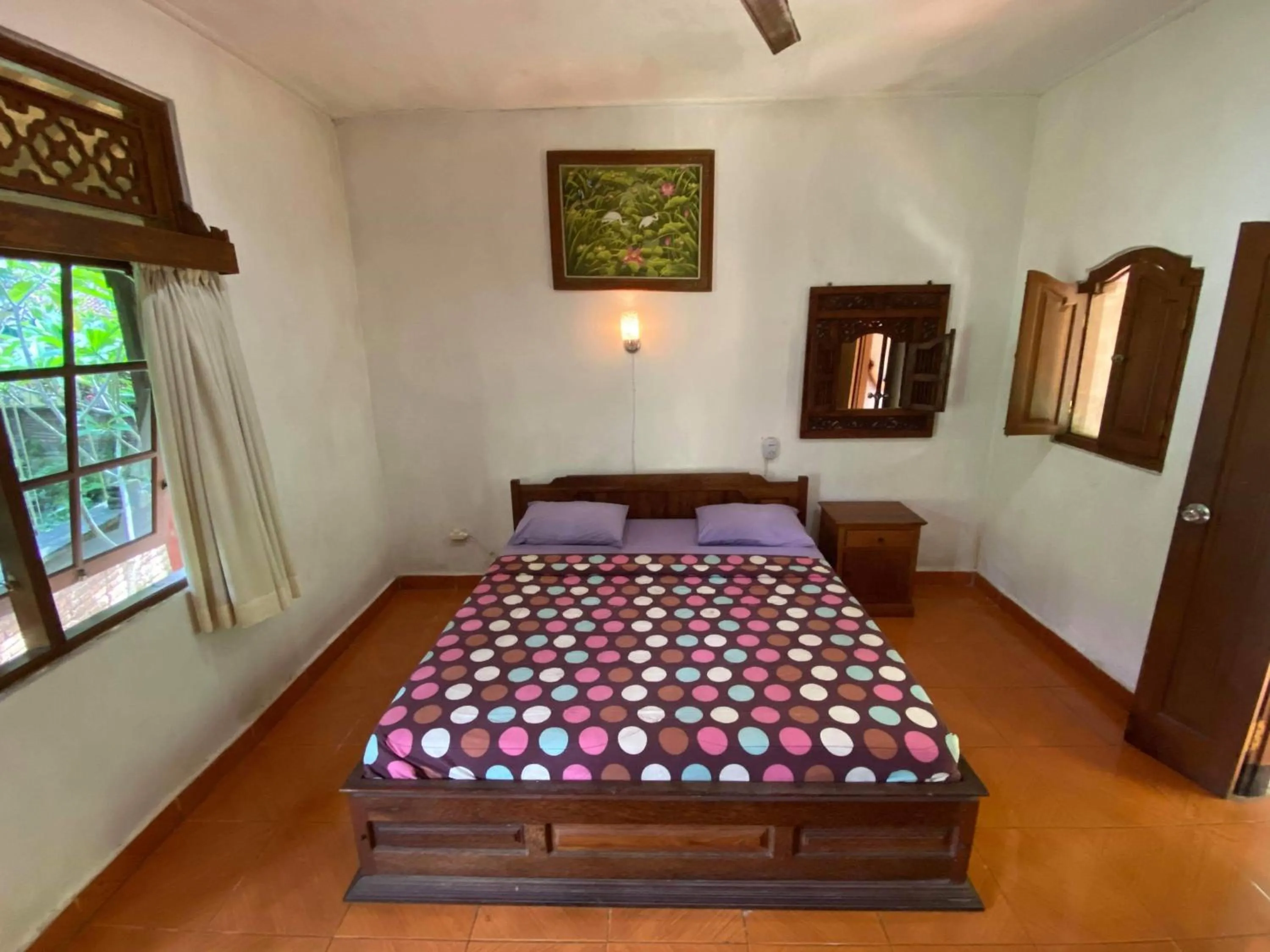 Bed in Puri Bebengan Bungalows