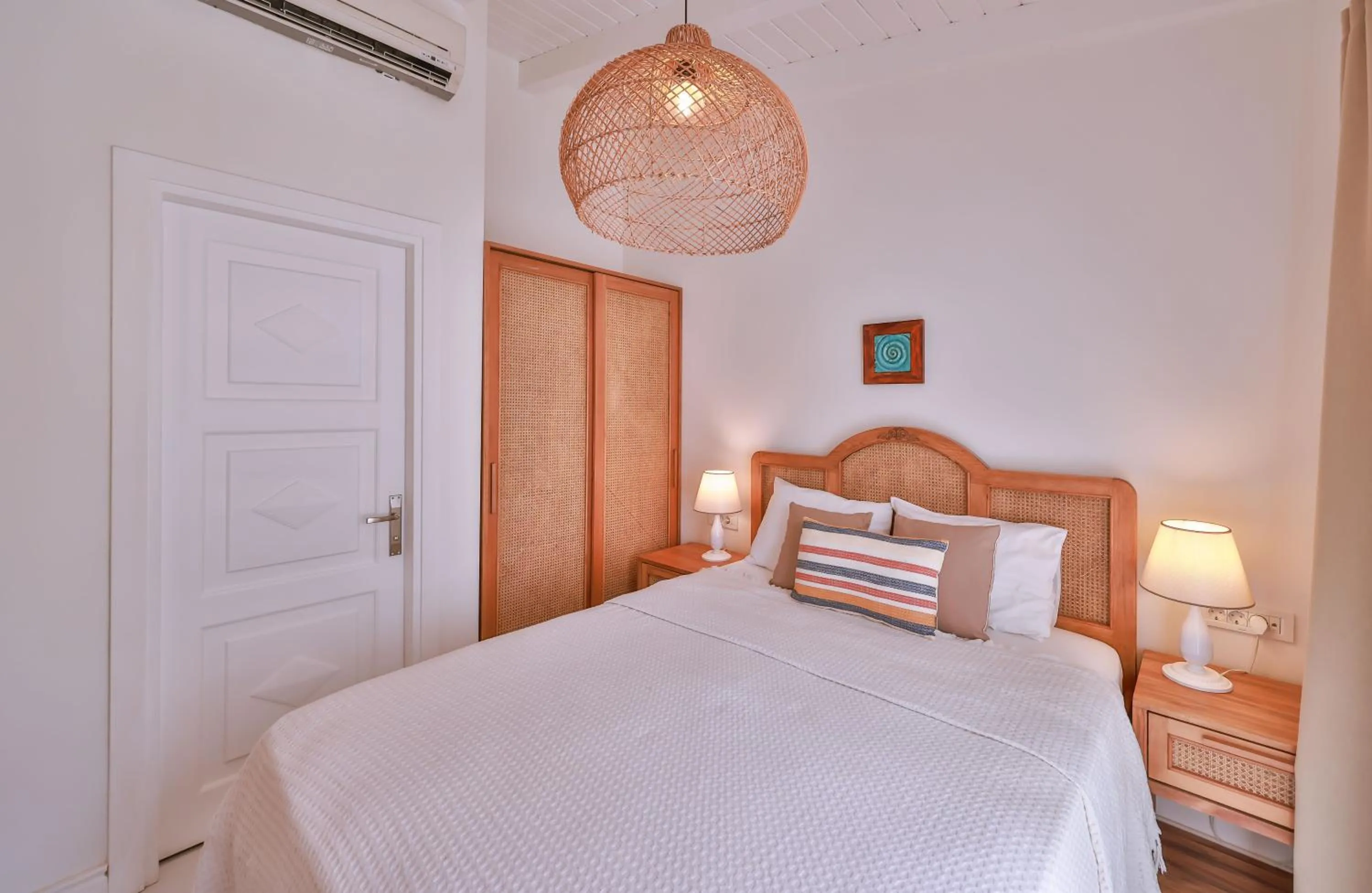 Bed in Alacati Balbadem Hotel