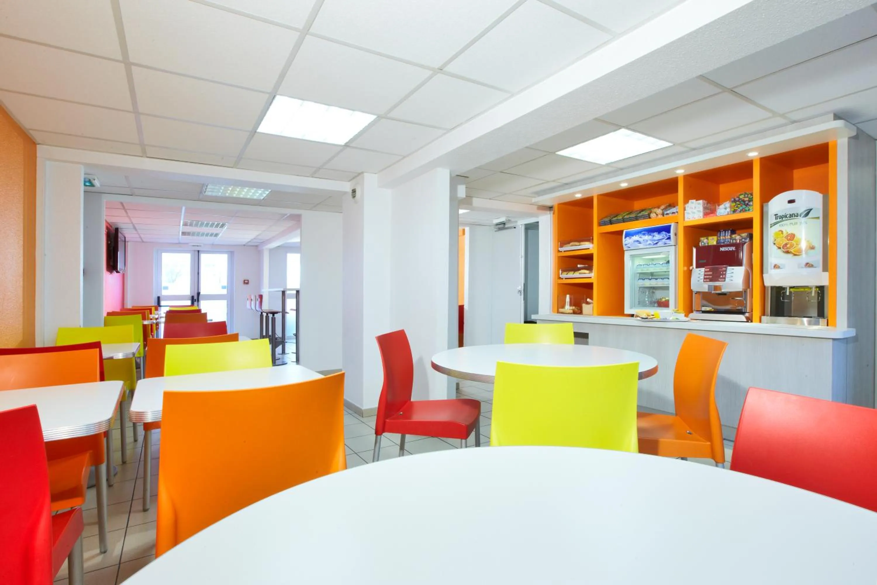 Continental breakfast in Premiere Classe Montpellier Sud Lattes