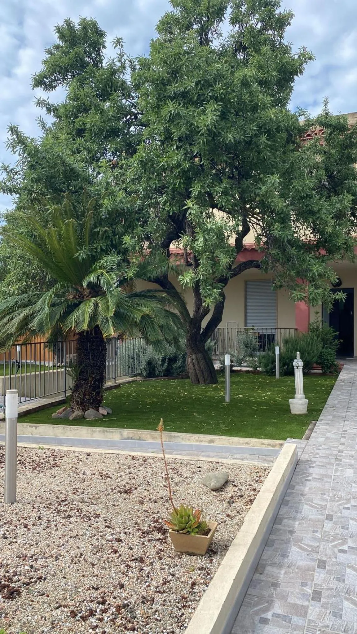 Garden in Bed&Breakfast Villa Nora