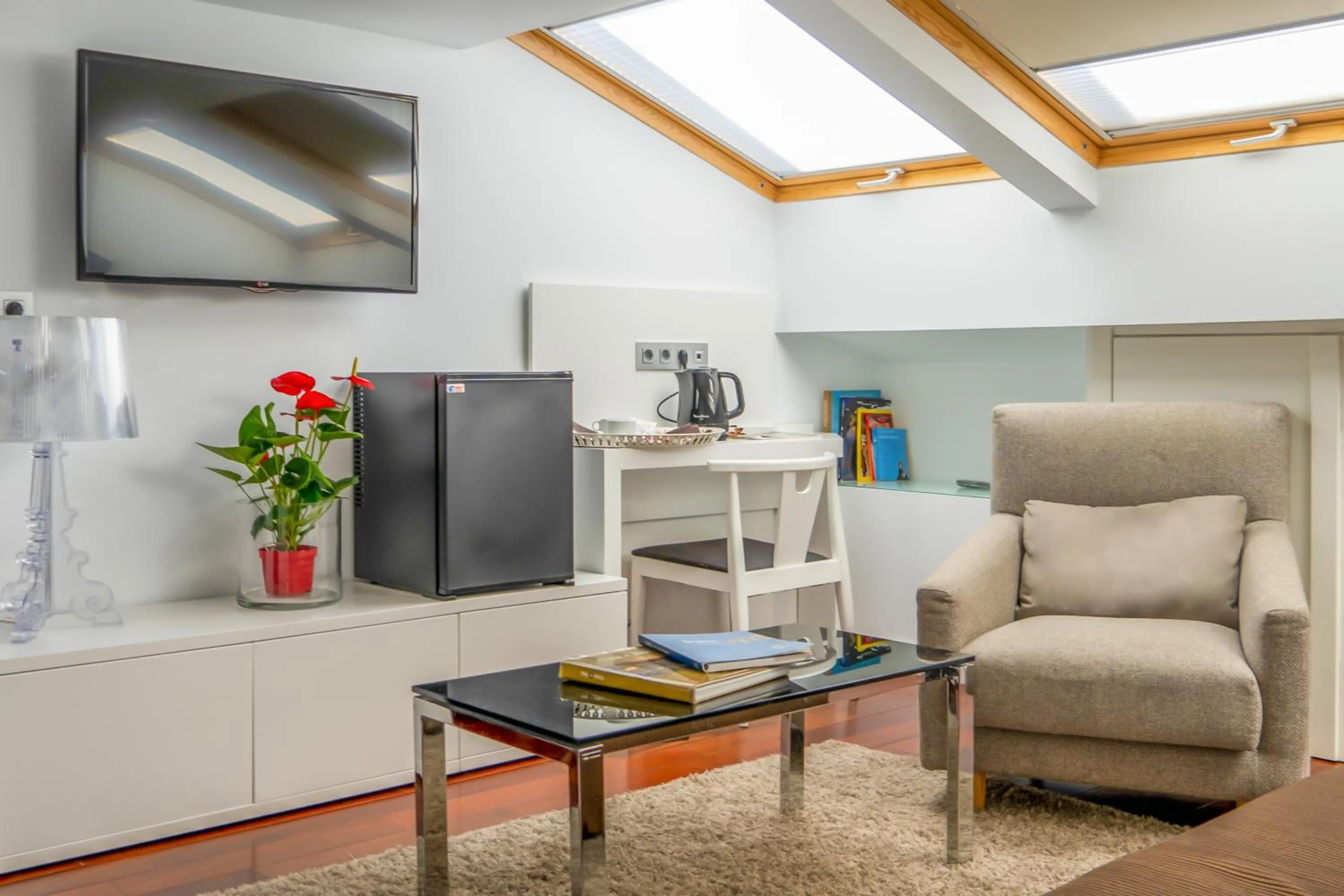 Seating area in Hotel Apolonia Soria