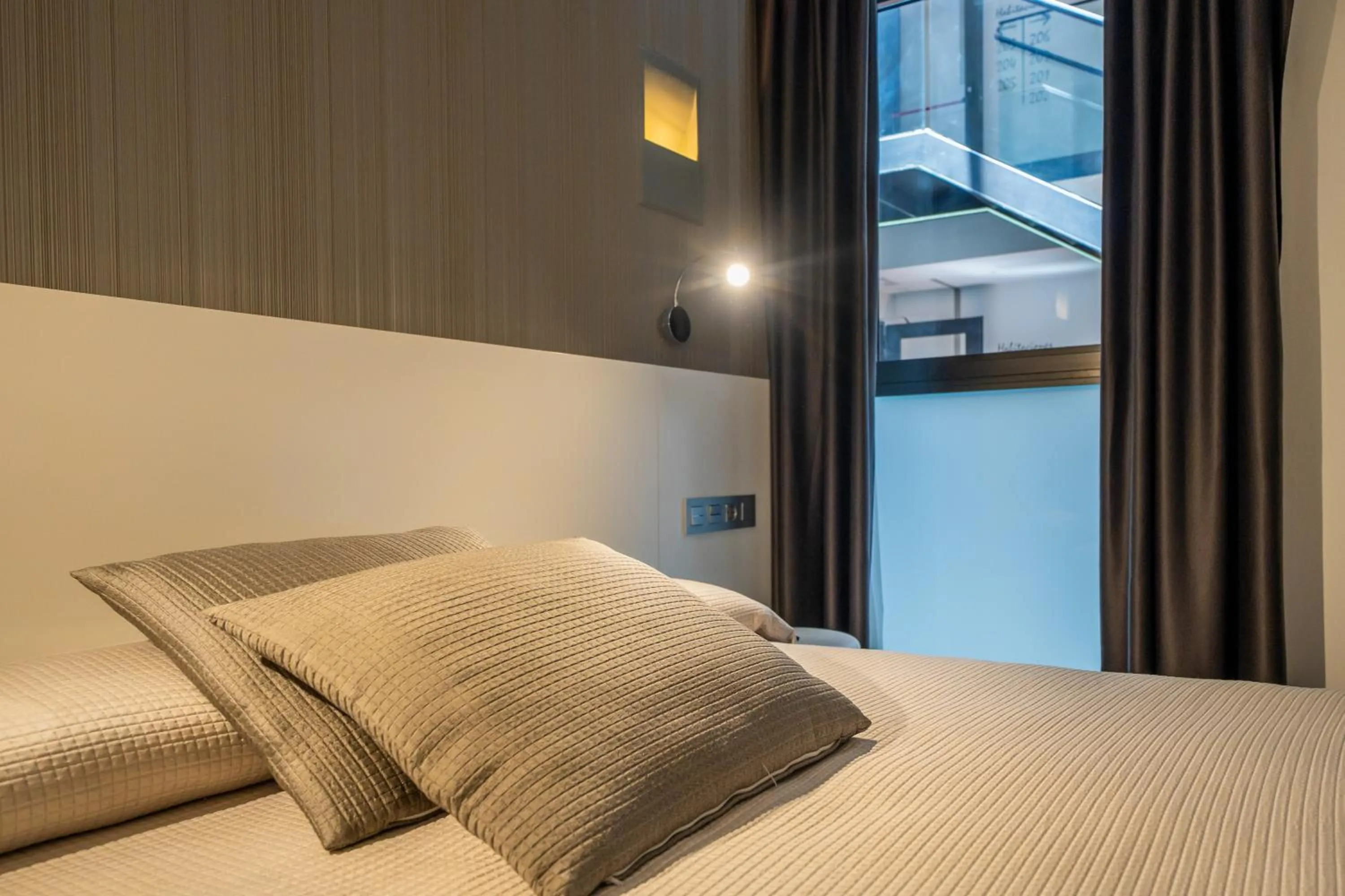 Bed in Hotel Apolonia Soria