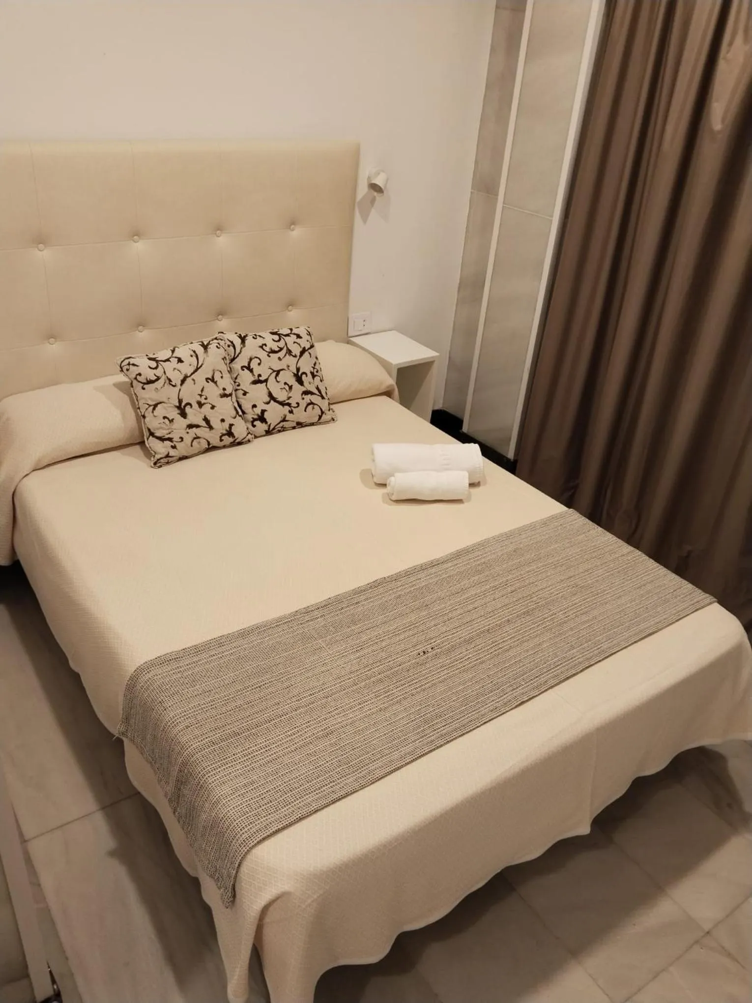 Bed in Hotel Océano Centro