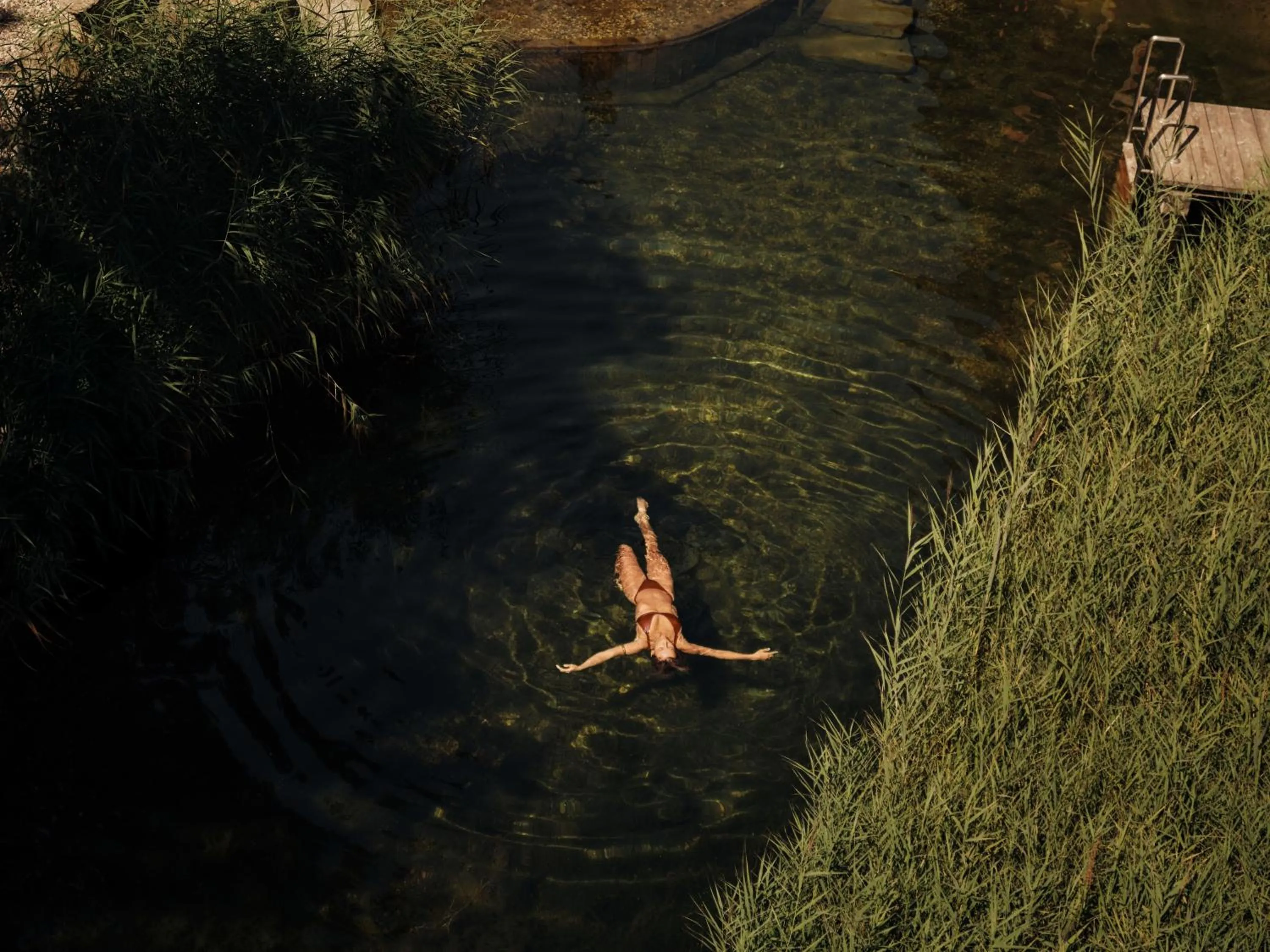 Swimming pool in Hotel Pustertalerhof