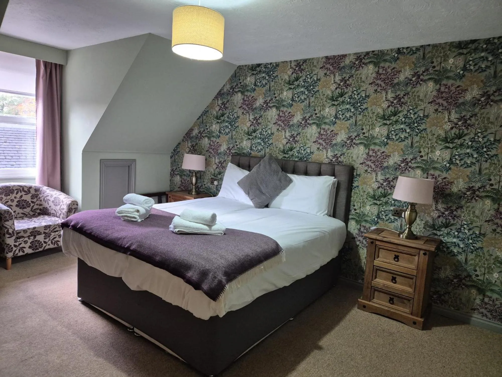 Bedroom, Bed in The Stratton House Hotel