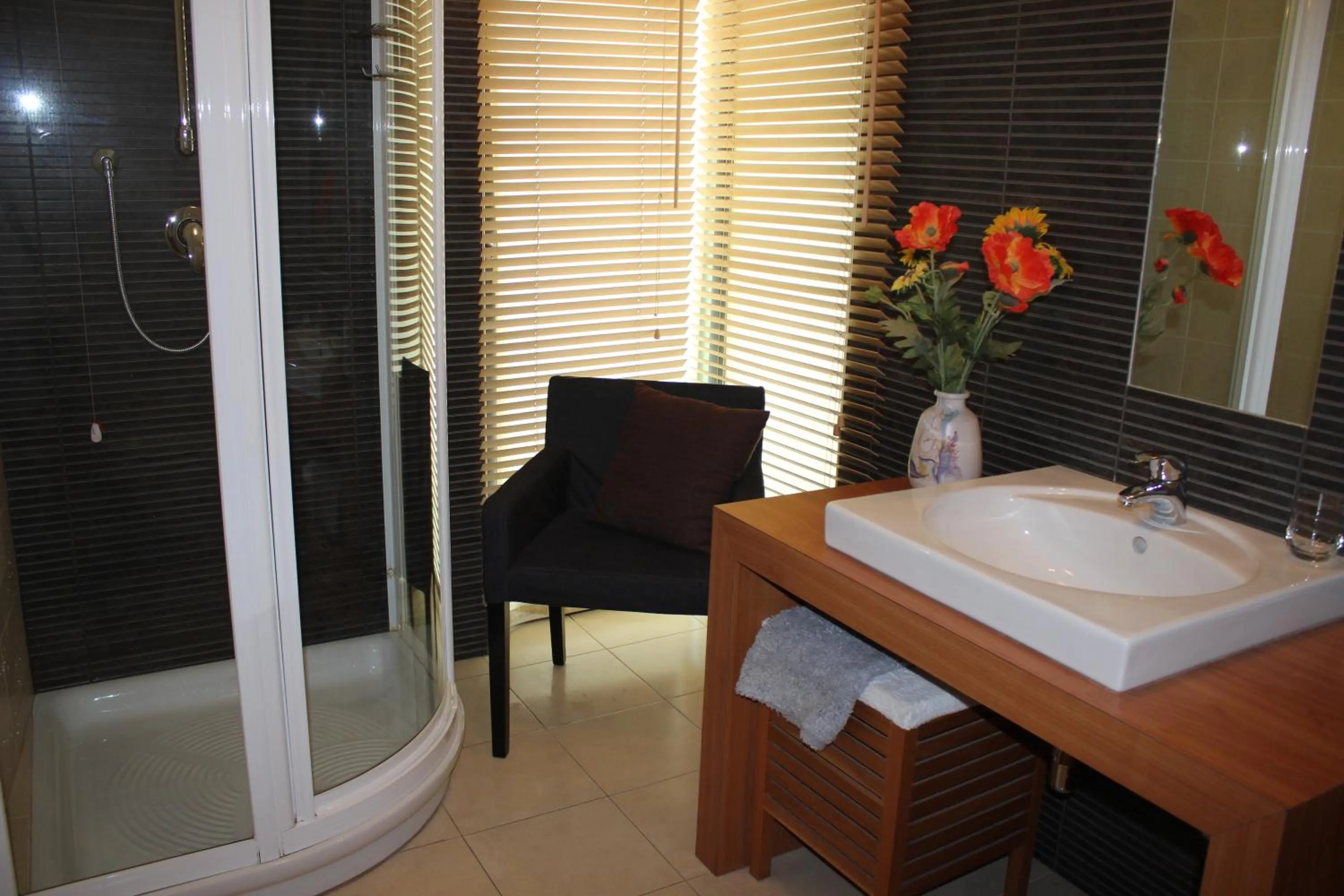 Shower in B&B Casa Vanzetta