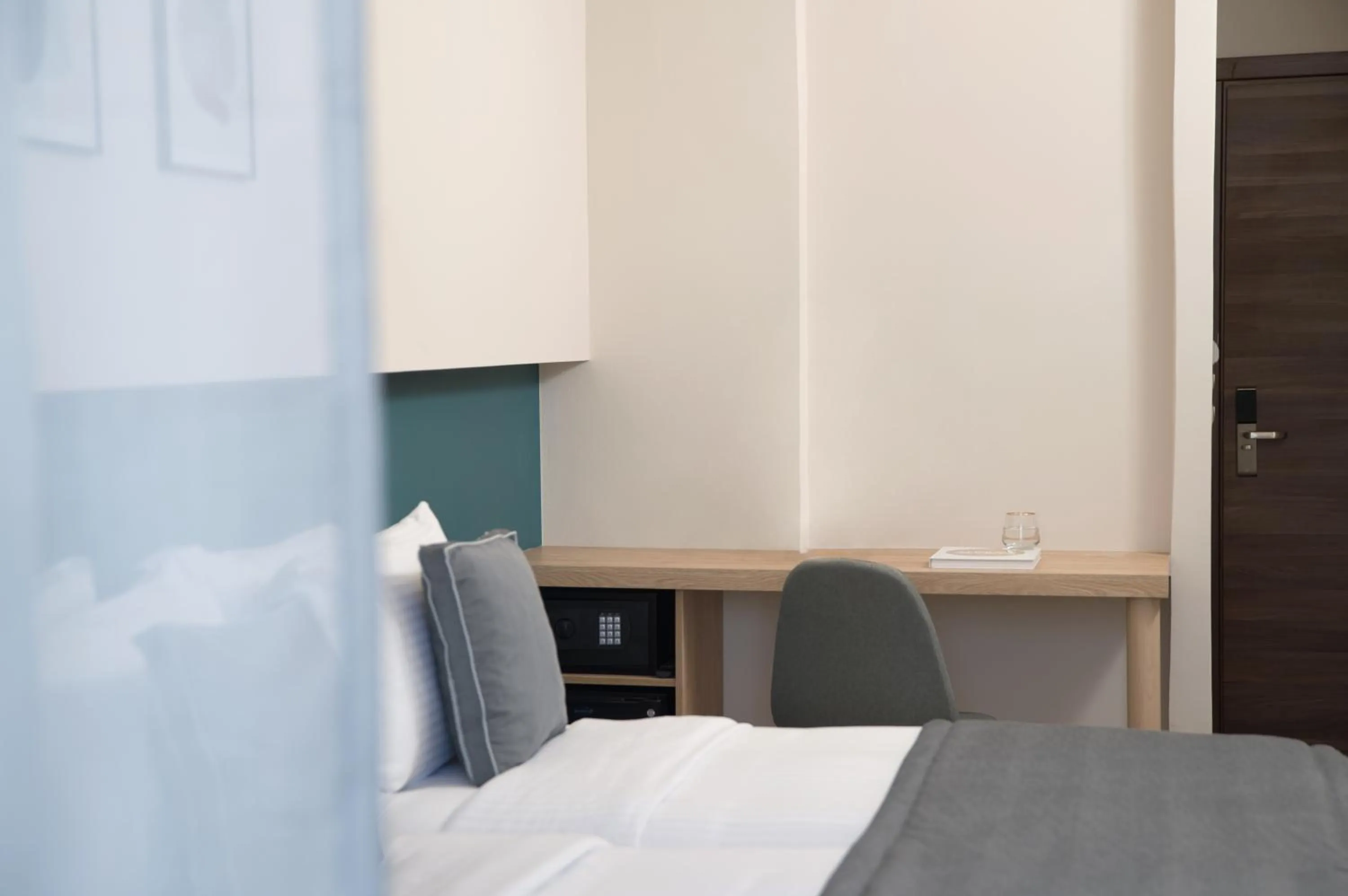 Bed in The Convo Athens Riviera