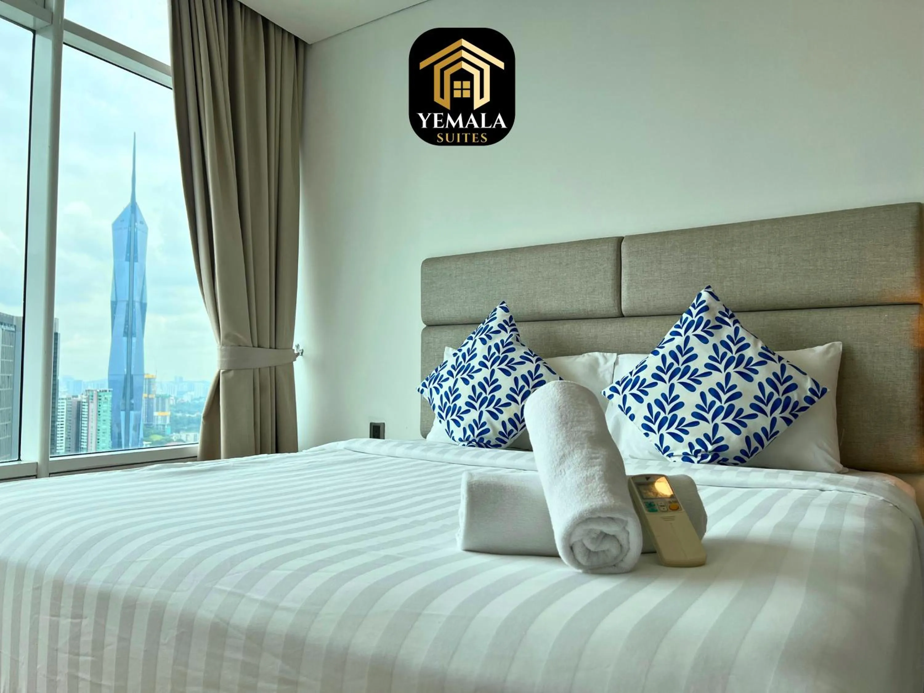 Bed in Yemala Suites at Vortex KLCC