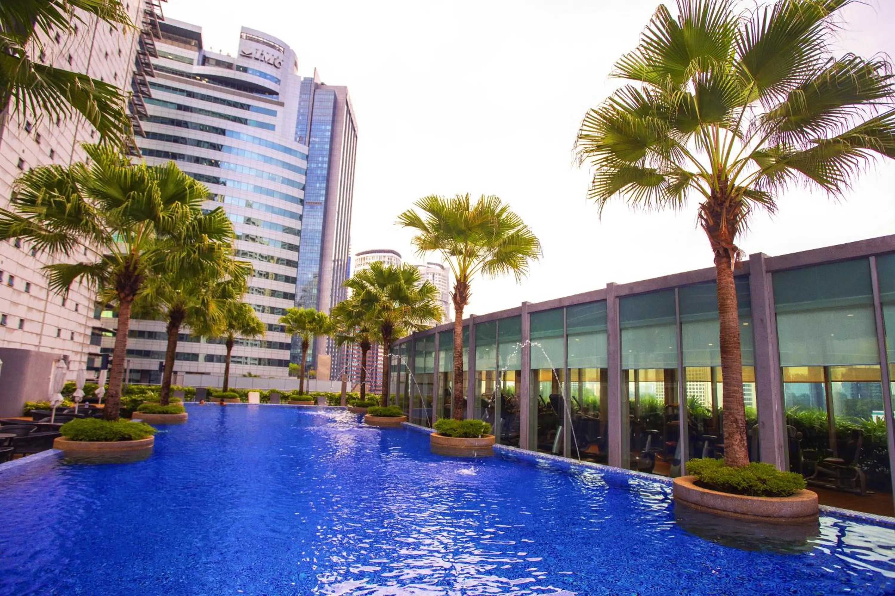 Pool view in Yemala Suites at Vortex KLCC