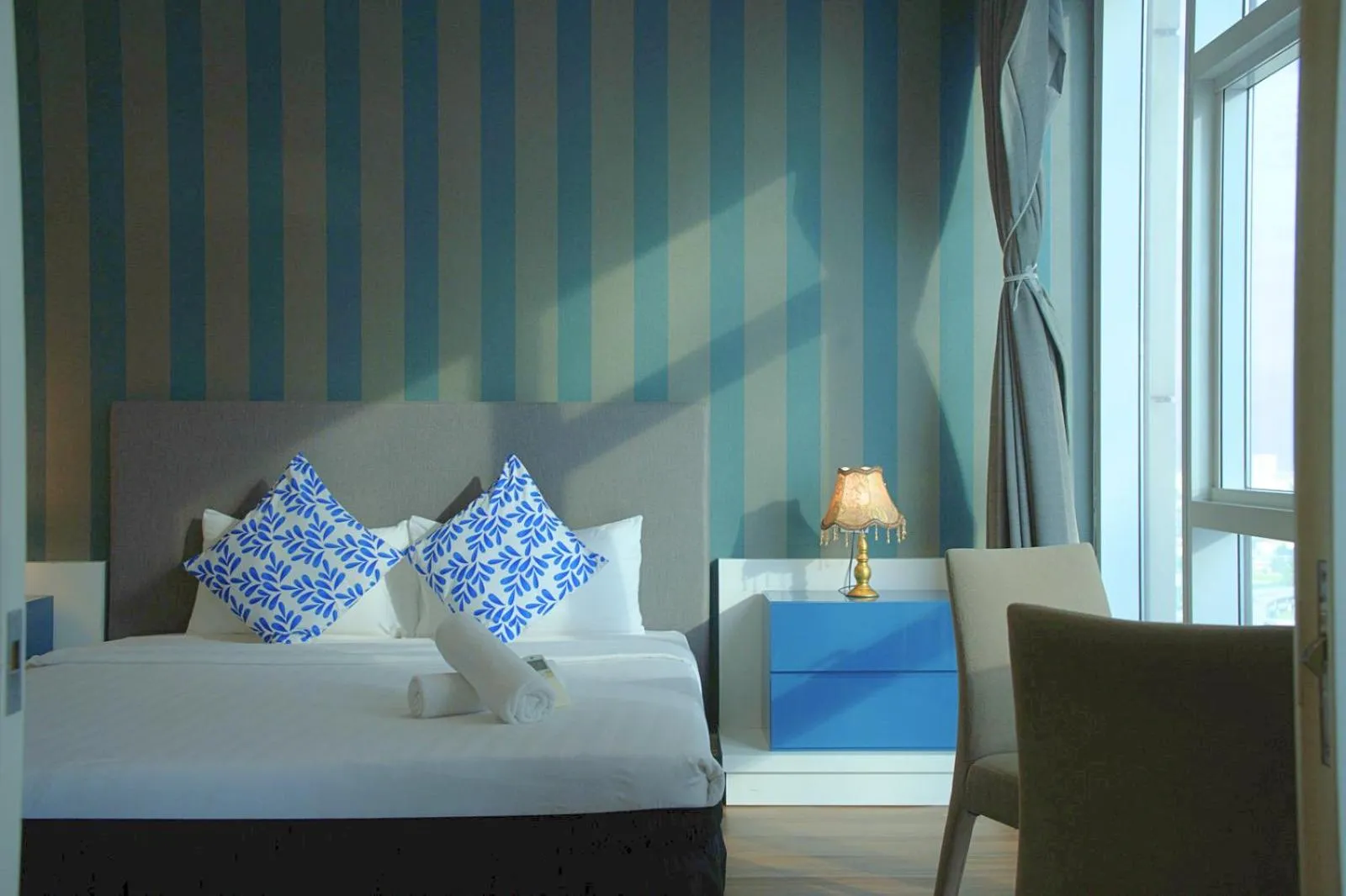 View (from property/room), Bed in Yemala Suites at Vortex KLCC