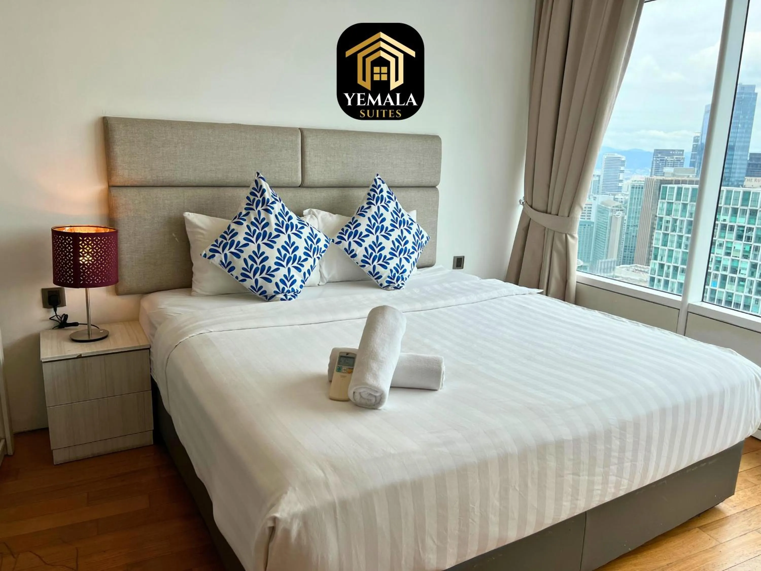 Bed in Yemala Suites at Vortex KLCC