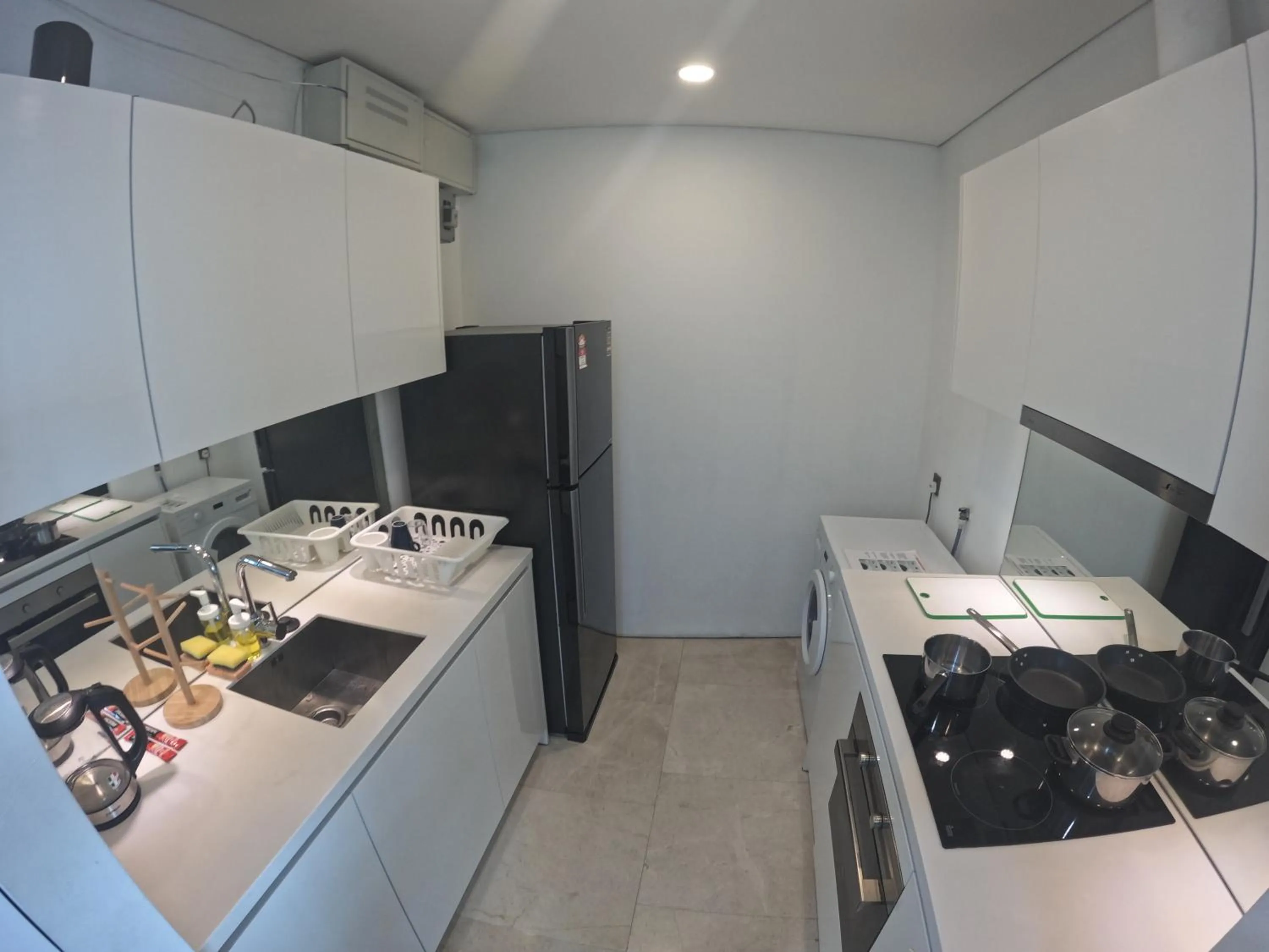 Kitchen or kitchenette in Yemala Suites at Vortex KLCC