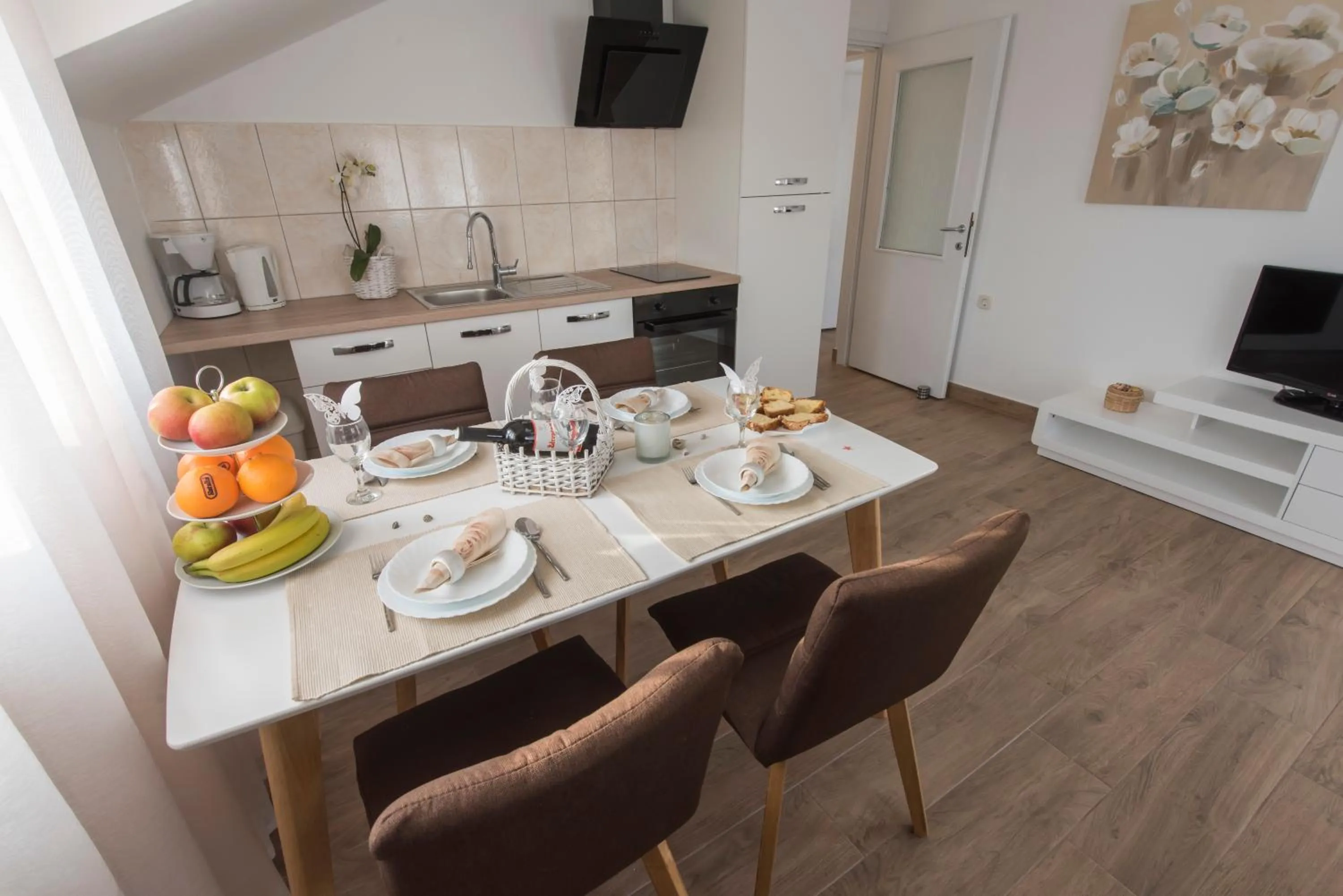 Dining area in Apartments Batur