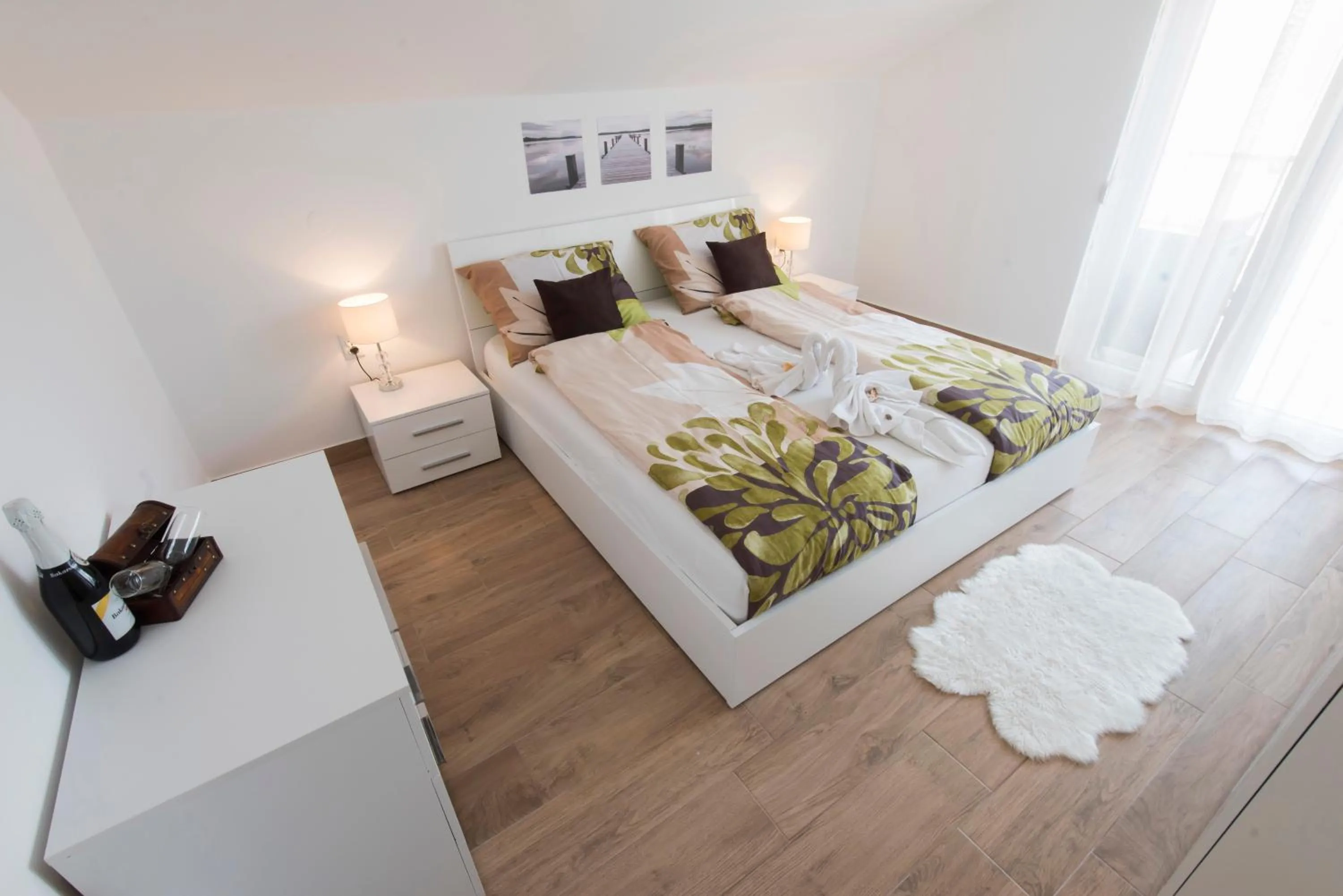 Bed in Apartments Batur