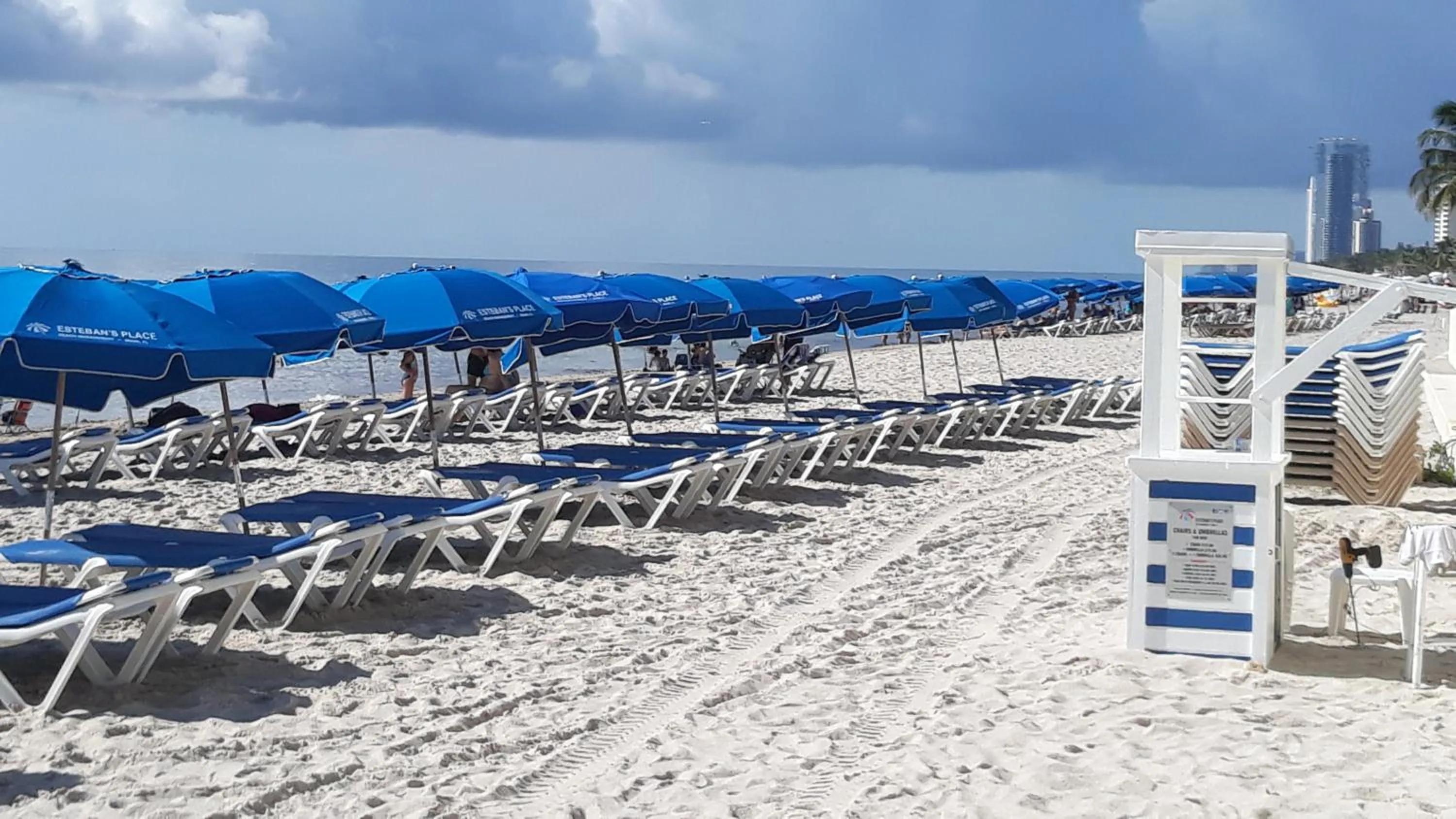 Property building in The Tides Apartments on the beach