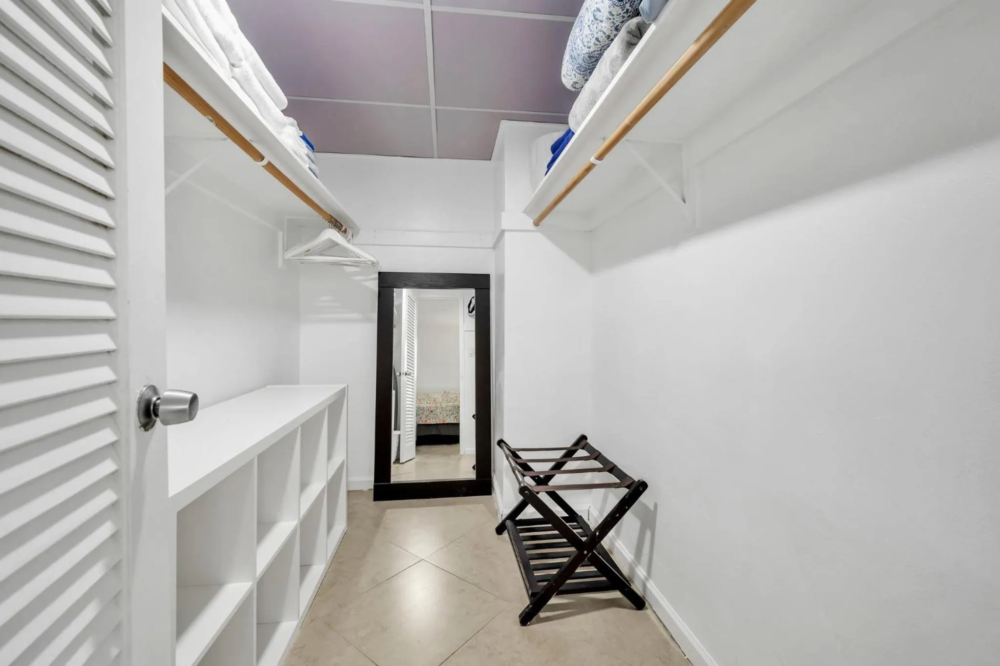 wardrobe in The Tides Apartments on the beach